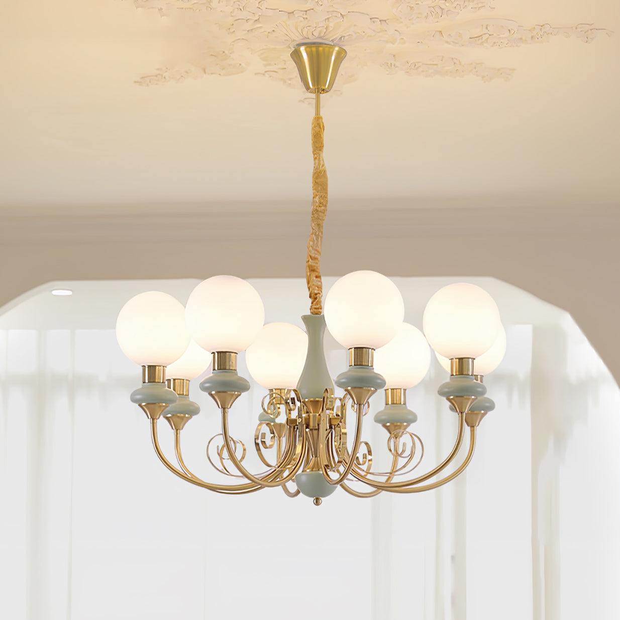 Onyx Chandelier - Blowlighting