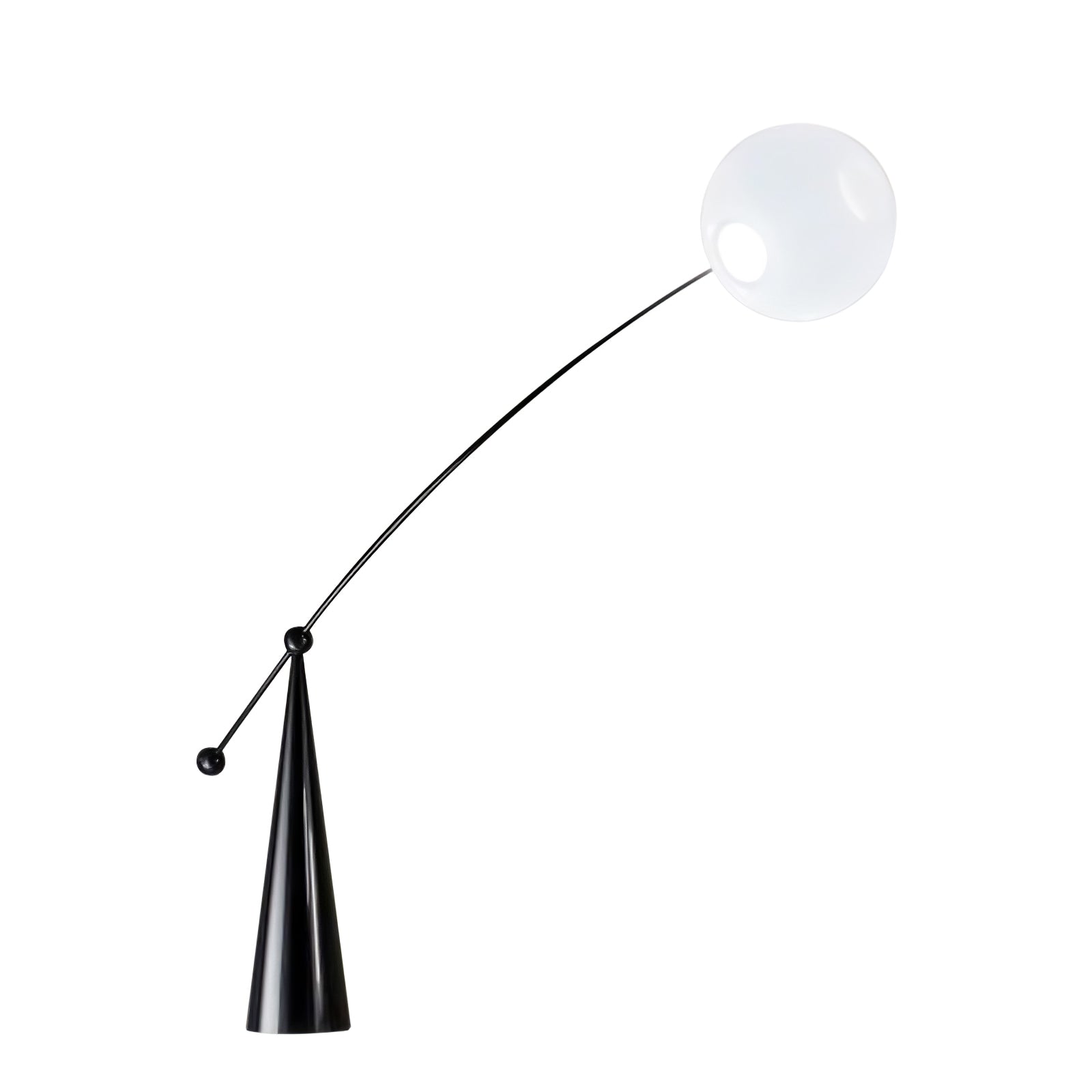 Opal Arc Floor Lamp - Blowlighting