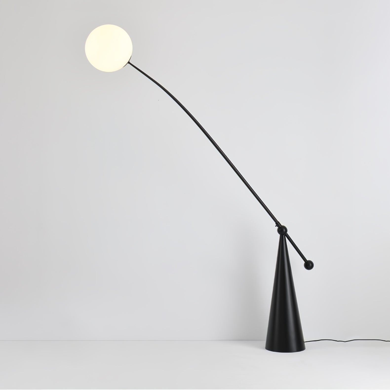 Opal Arc Floor Lamp - Blowlighting