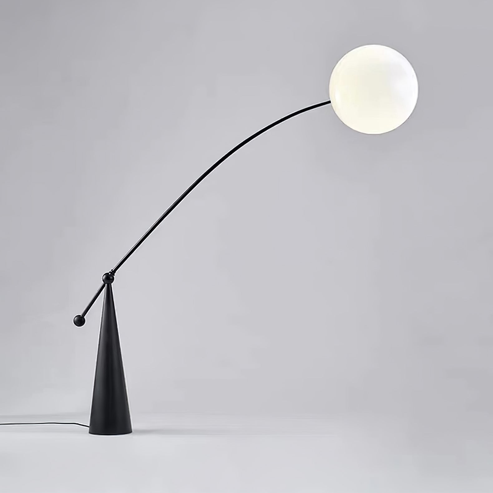 Opal Arc Floor Lamp - Blowlighting