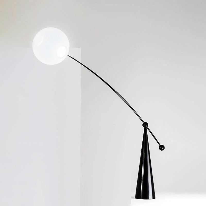 Opal Arc Floor Lamp - Blowlighting