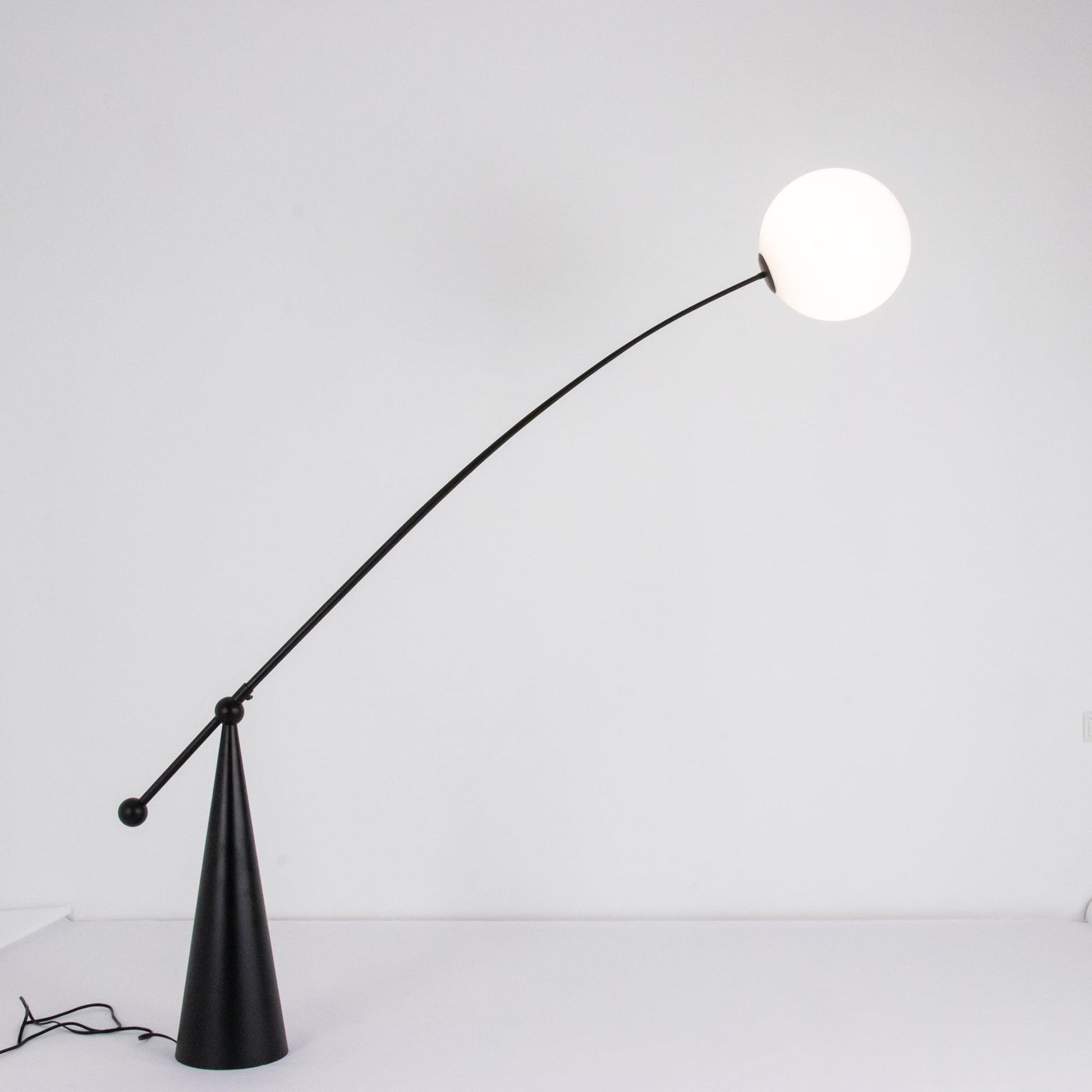 Opal Arc Floor Lamp - Blowlighting