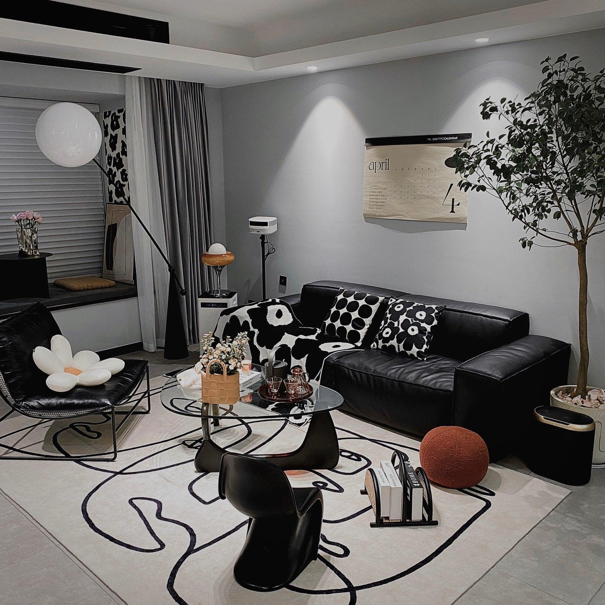 Opal Arc Floor Lamp - Blowlighting