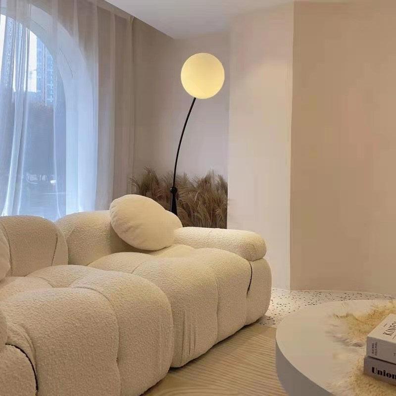 Opal Arc Floor Lamp - Blowlighting