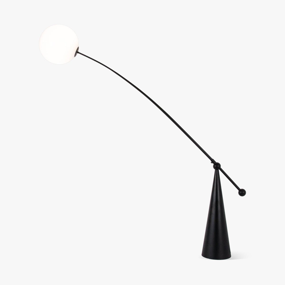 Opal Arc Floor Lamp - Blowlighting