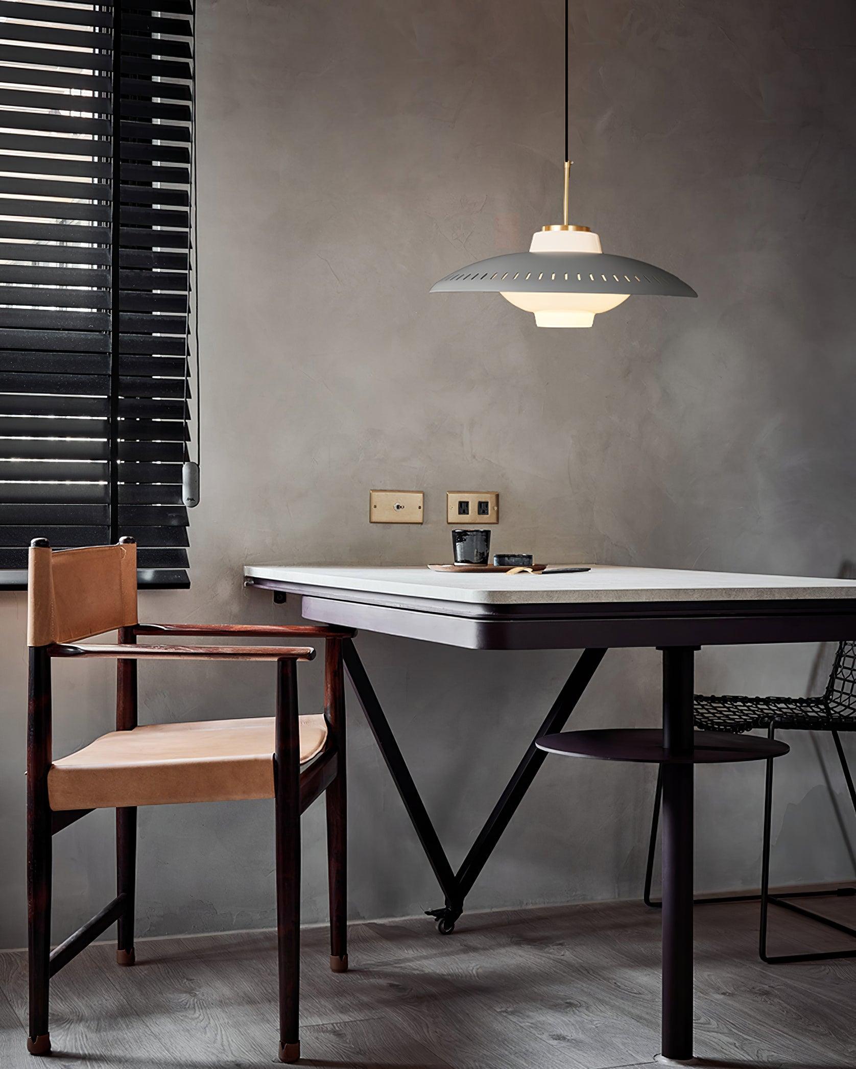 Opal Shade Pendant Lamp - Blowlighting