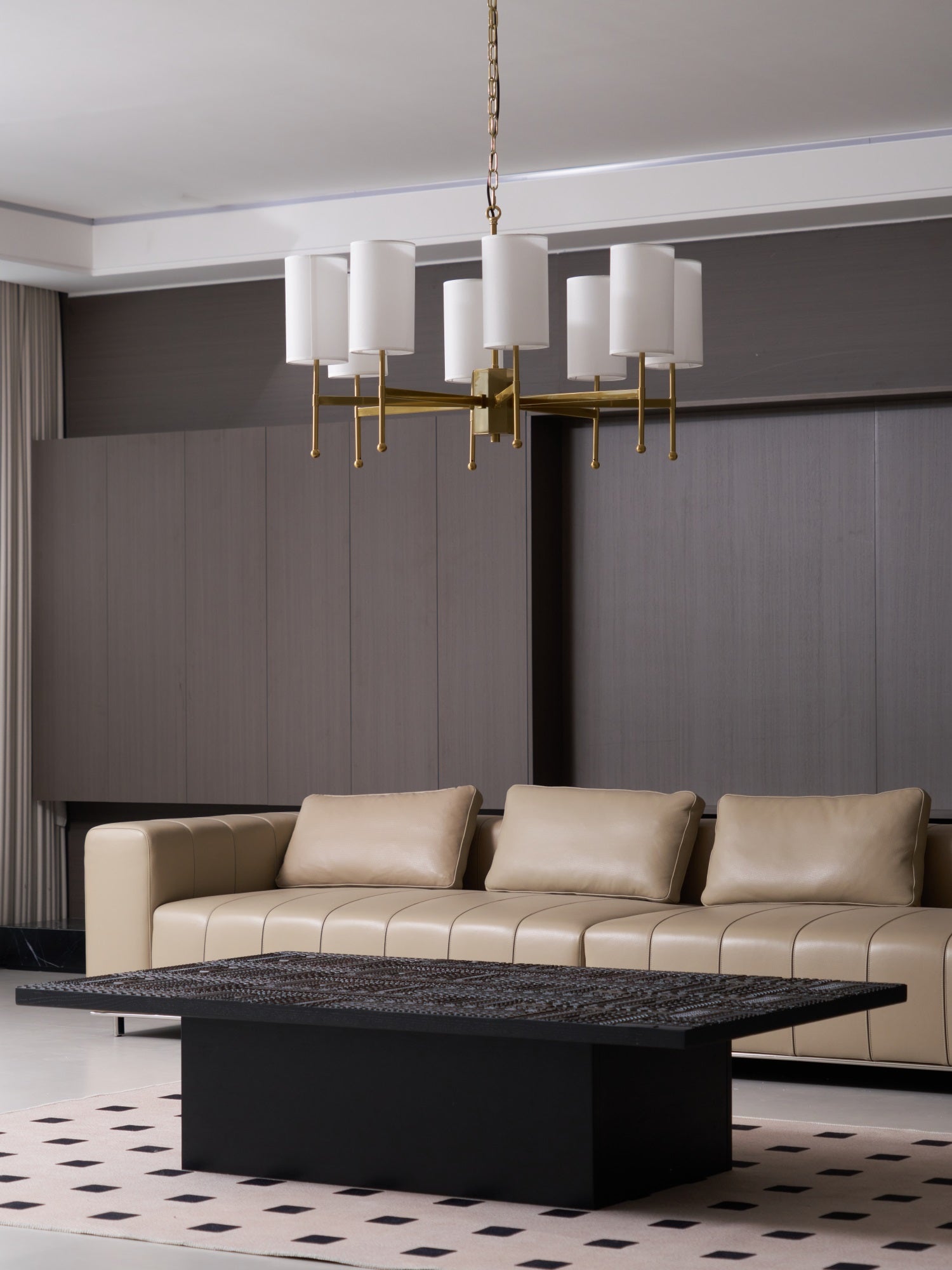 Brilliancess Brass Chandelier - Blowlighting