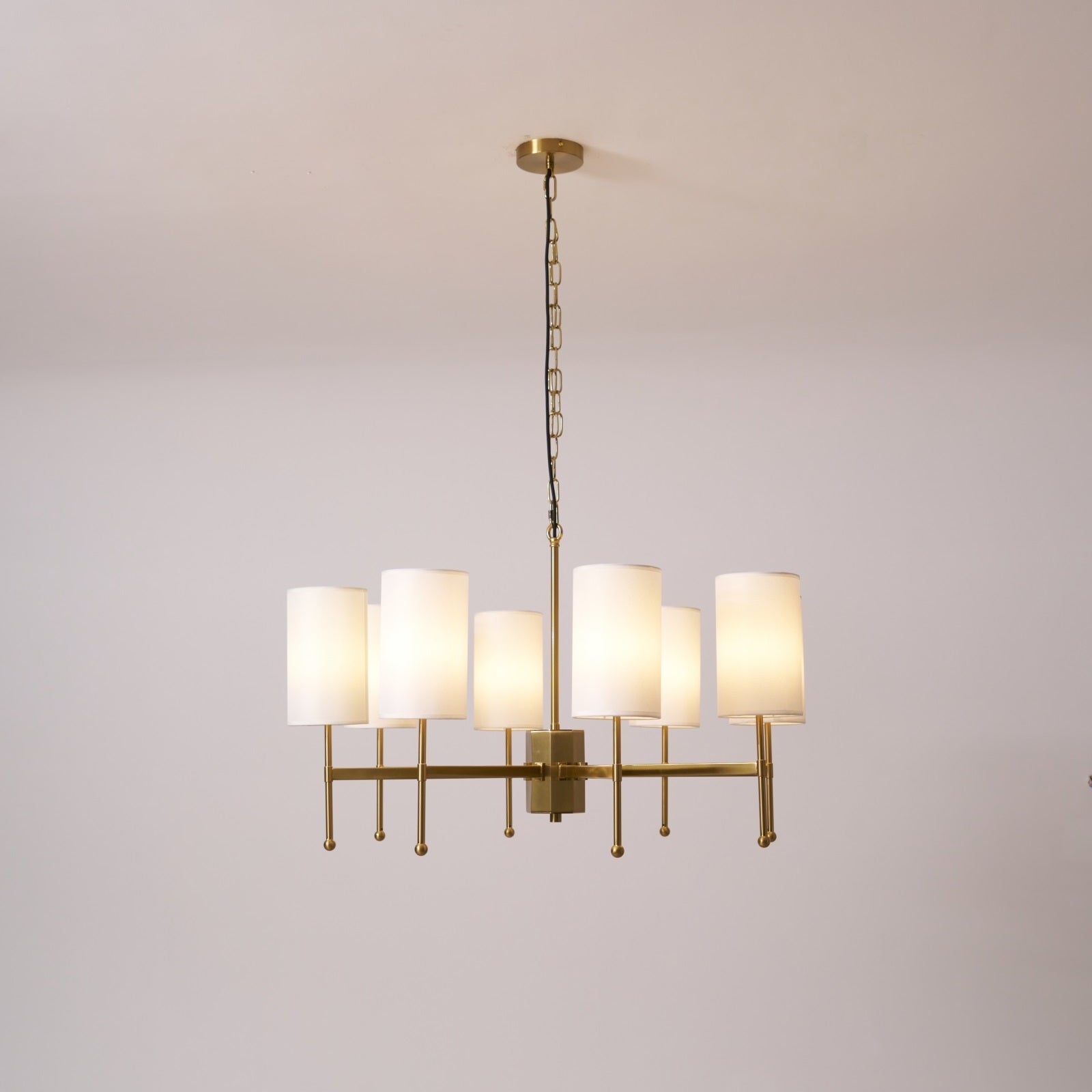 Brilliancess Brass Chandelier - Blowlighting