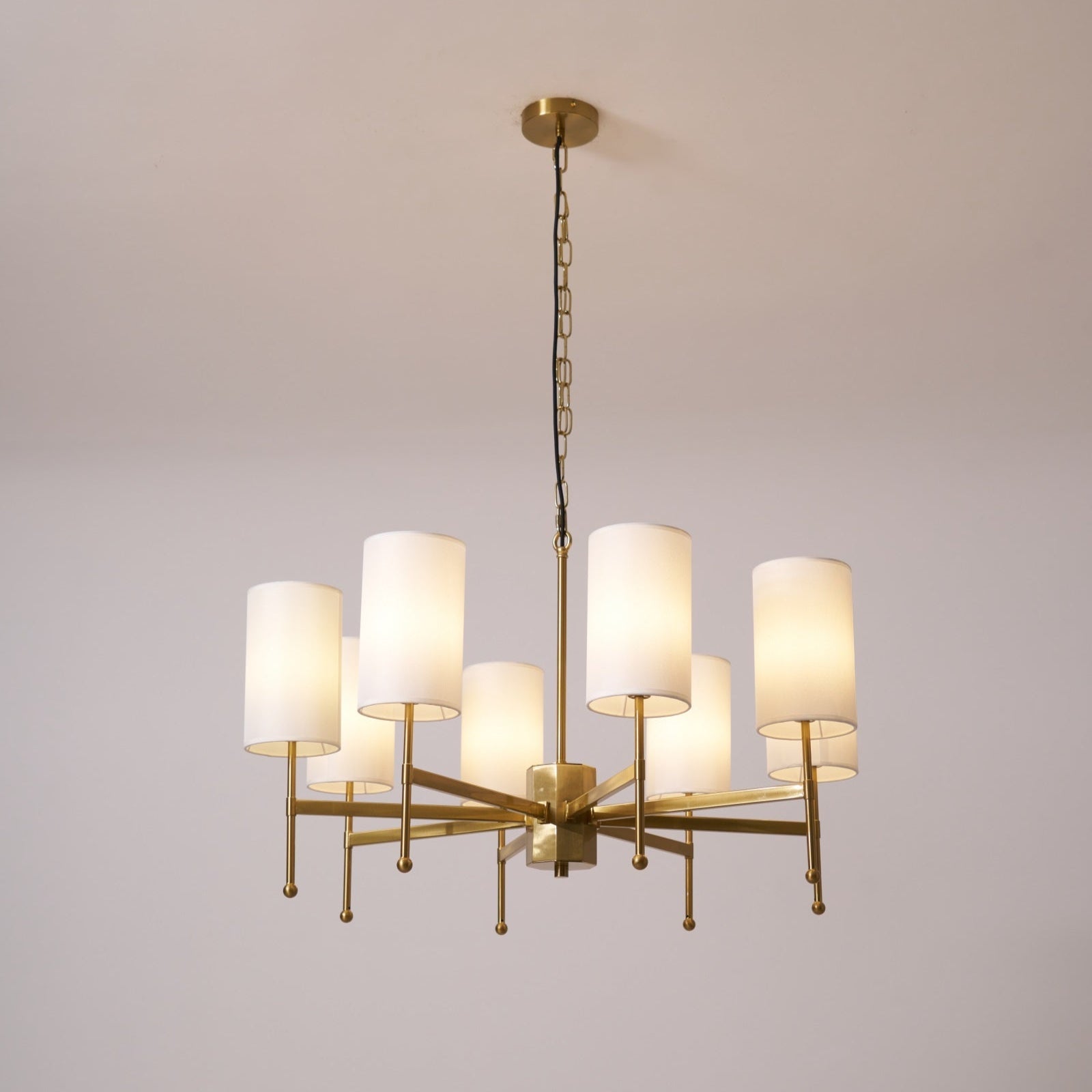 Brilliancess Brass Chandelier - Blowlighting