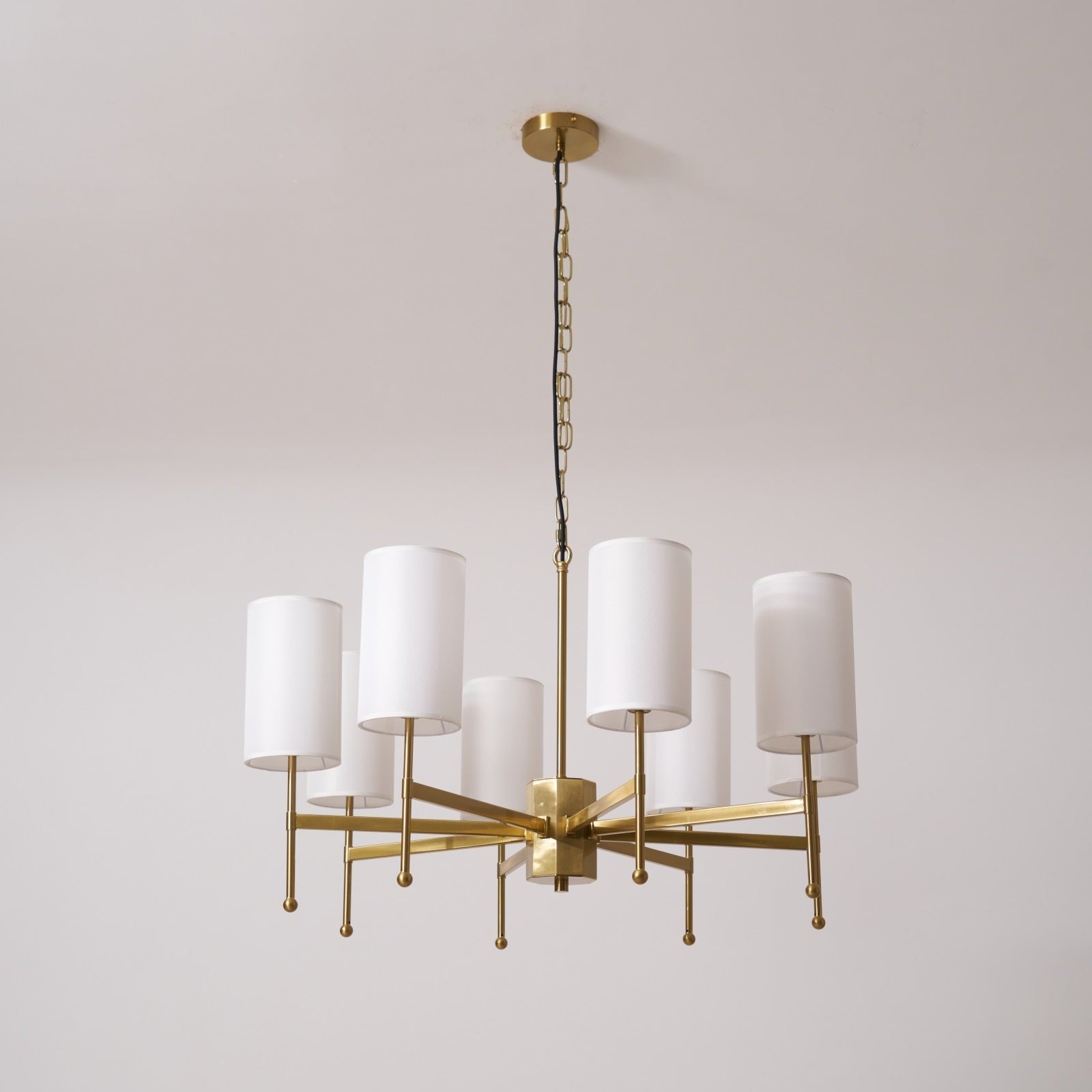 Brilliancess Brass Chandelier - Blowlighting