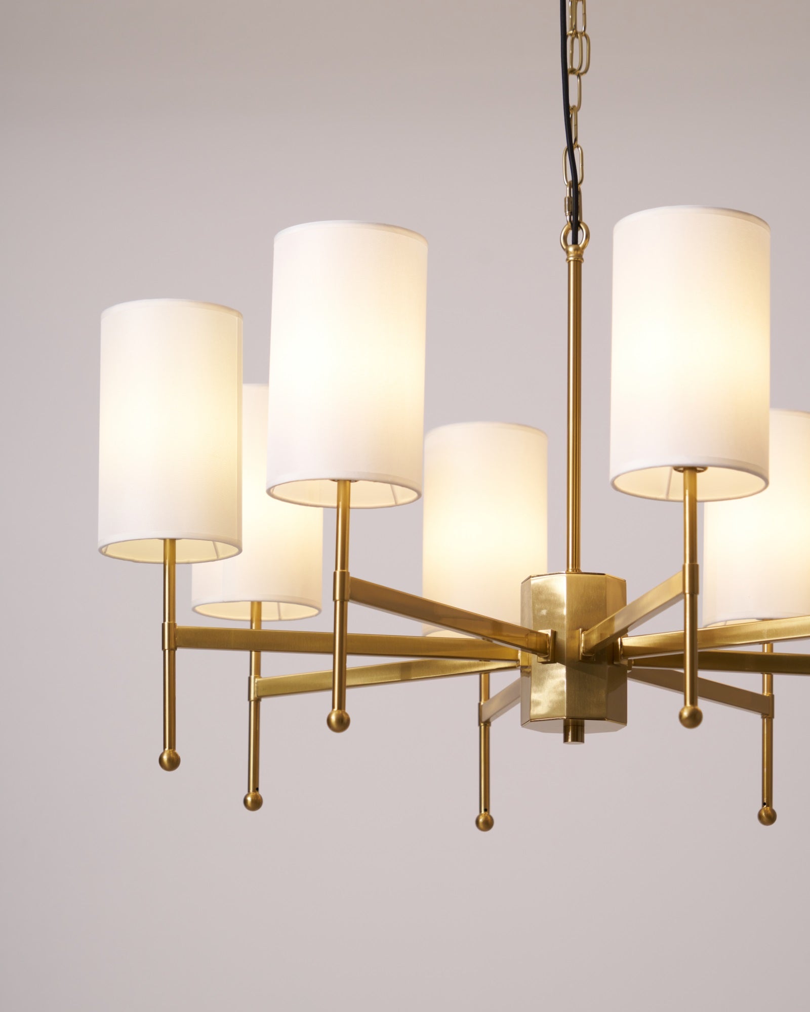 Brilliancess Brass Chandelier - Blowlighting