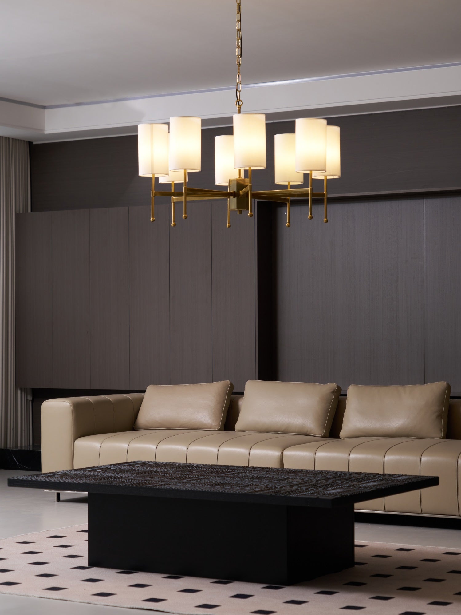 Brilliancess Brass Chandelier - Blowlighting