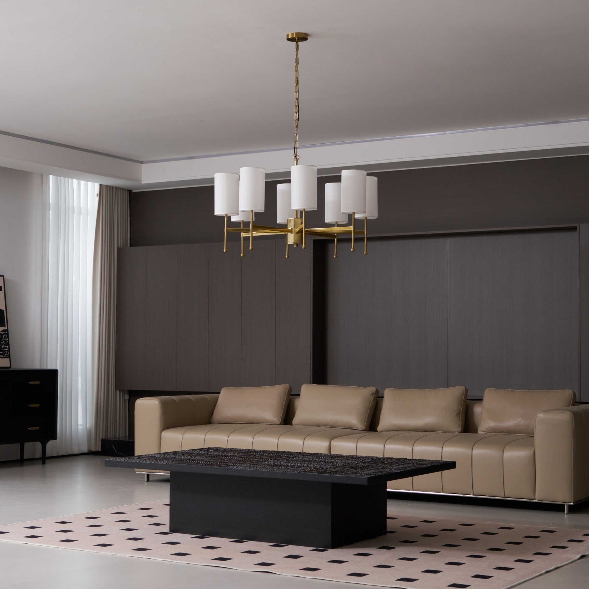 Brilliancess Brass Chandelier - Blowlighting