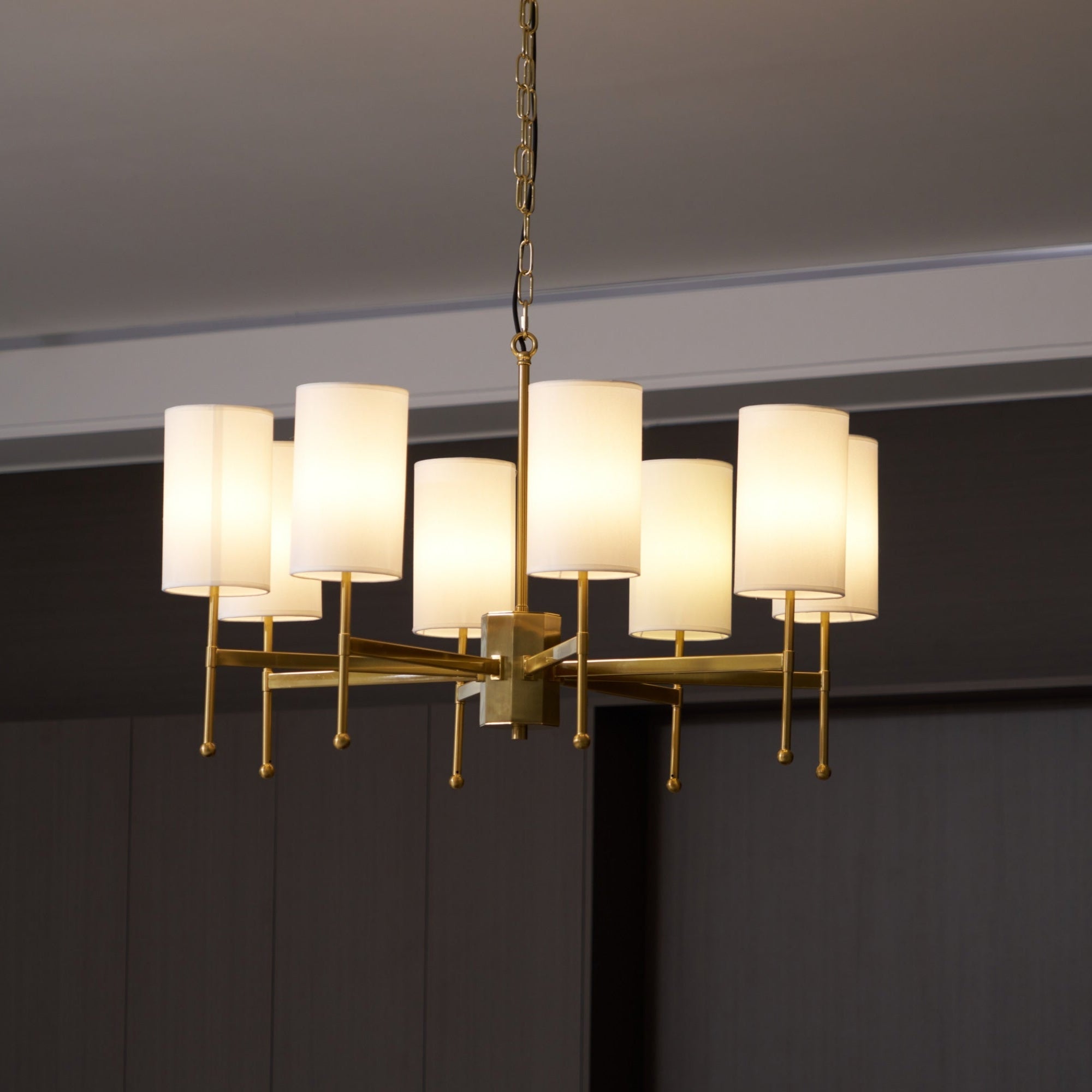 Brilliancess Brass Chandelier - Blowlighting