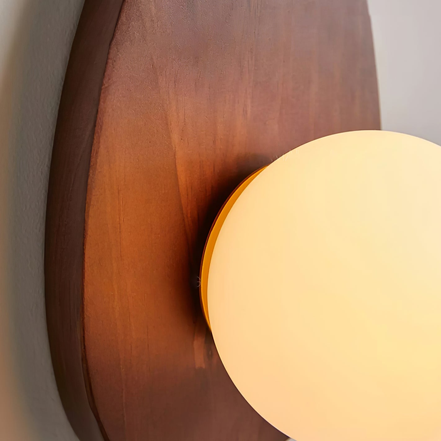 Orba Walnut Wall Lamp - Blowlighting