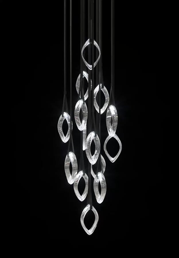 Ivvyne Modern Glass Chandelier - Blowlighting