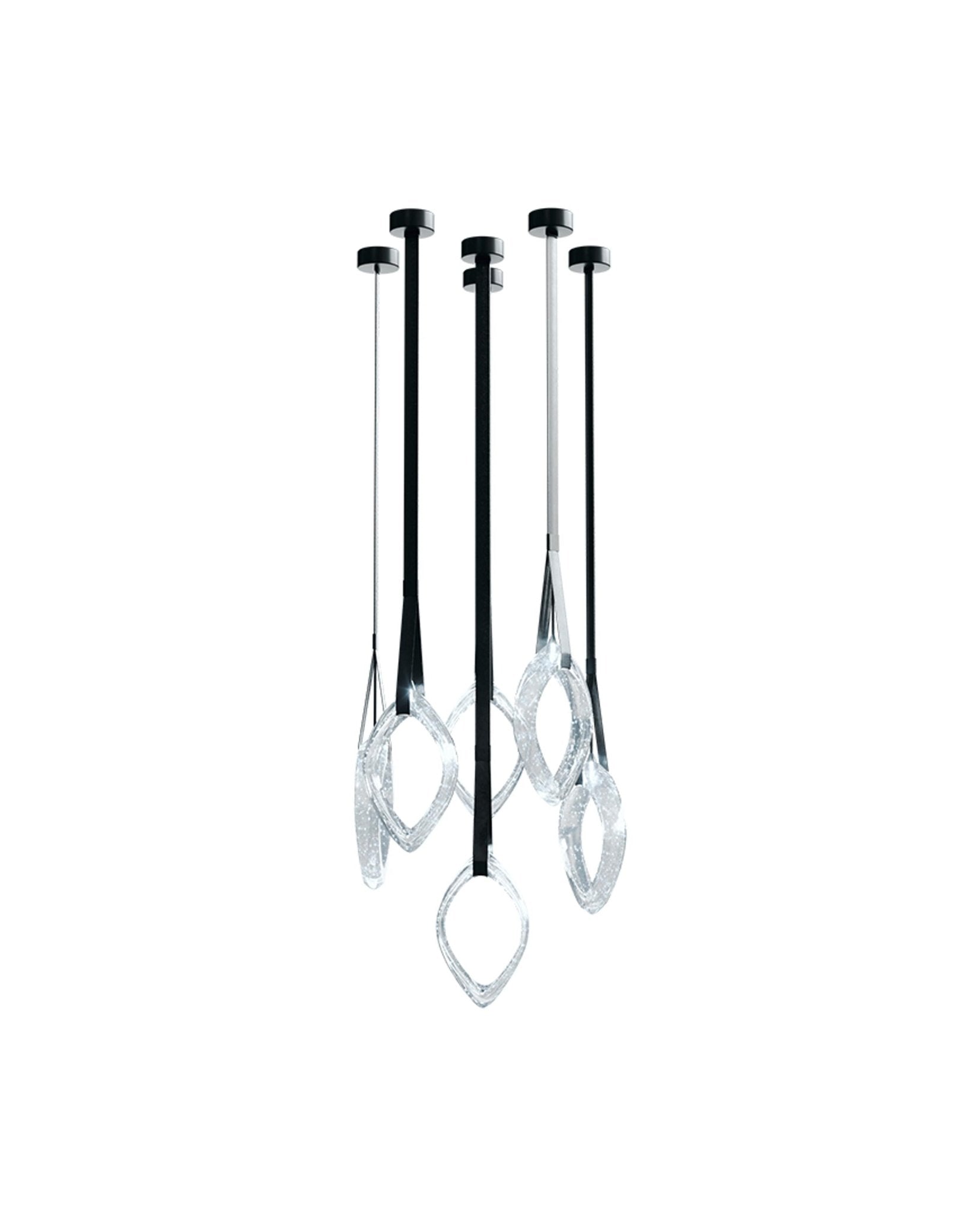 Ivvyne Modern Glass Chandelier - Blowlighting