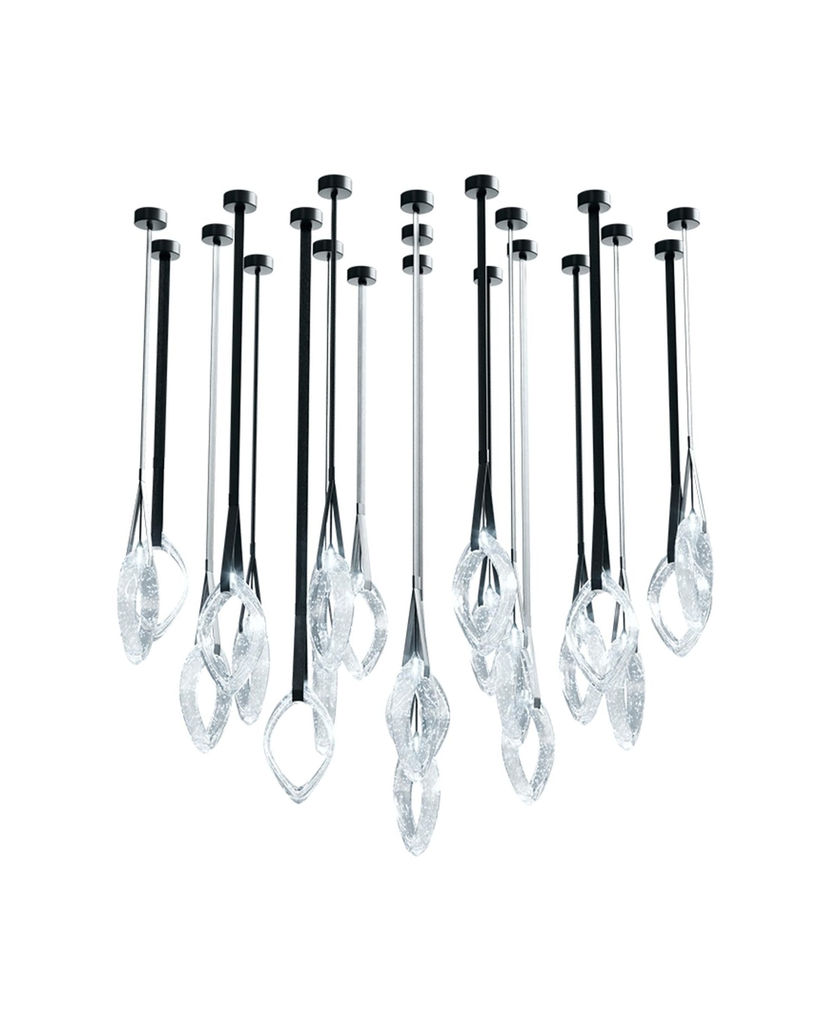 Ivvyne Modern Glass Chandelier - Blowlighting