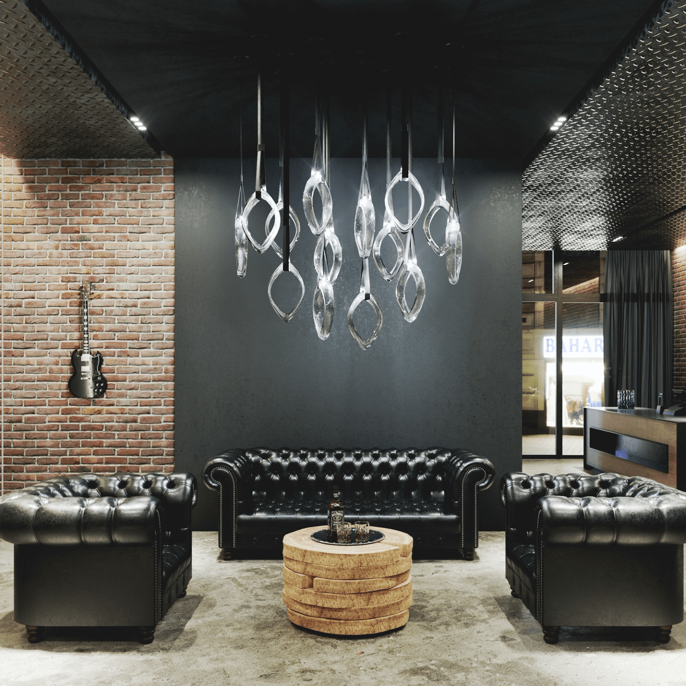 Ivvyne Modern Glass Chandelier - Blowlighting