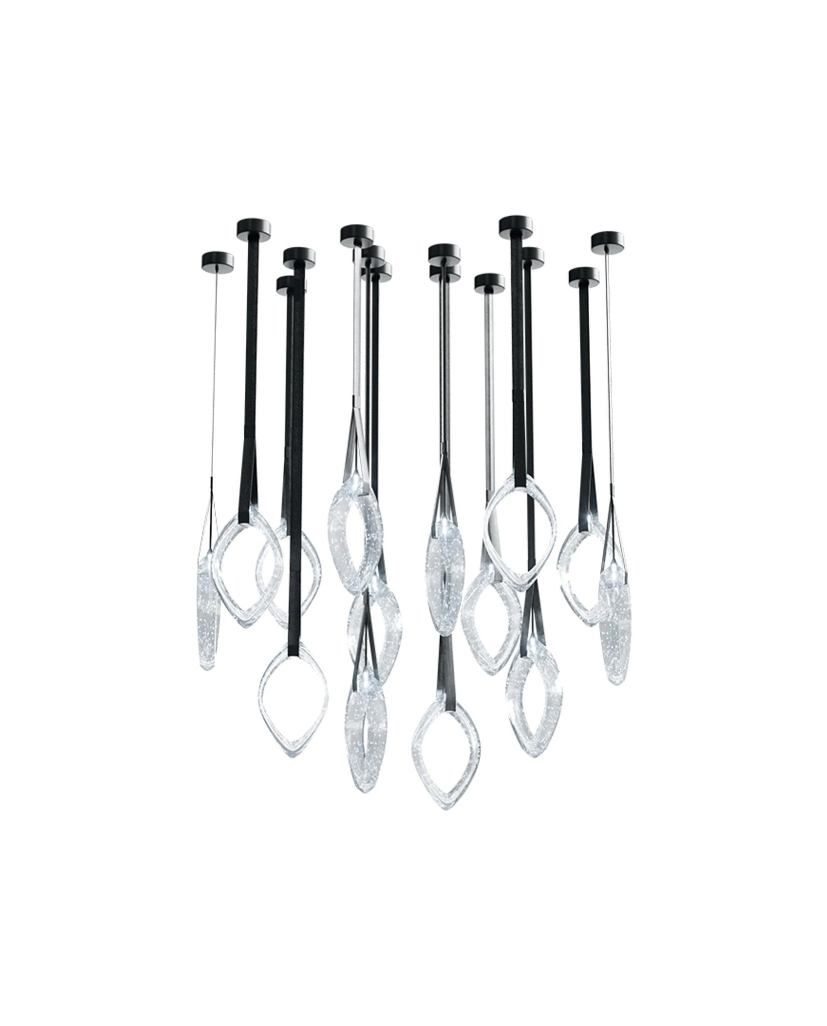 Ivvyne Modern Glass Chandelier - Blowlighting