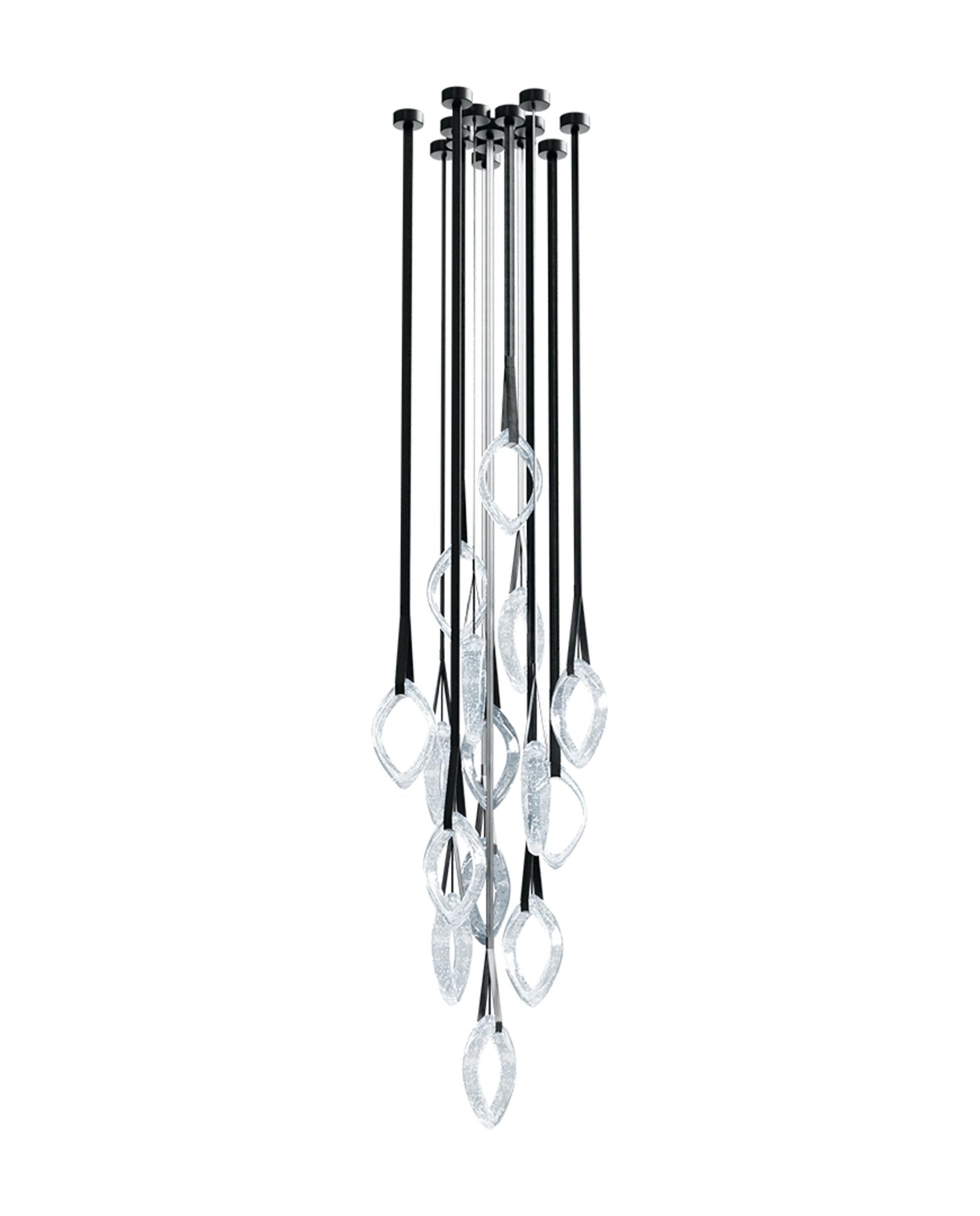 Ivvyne Modern Glass Chandelier - Blowlighting