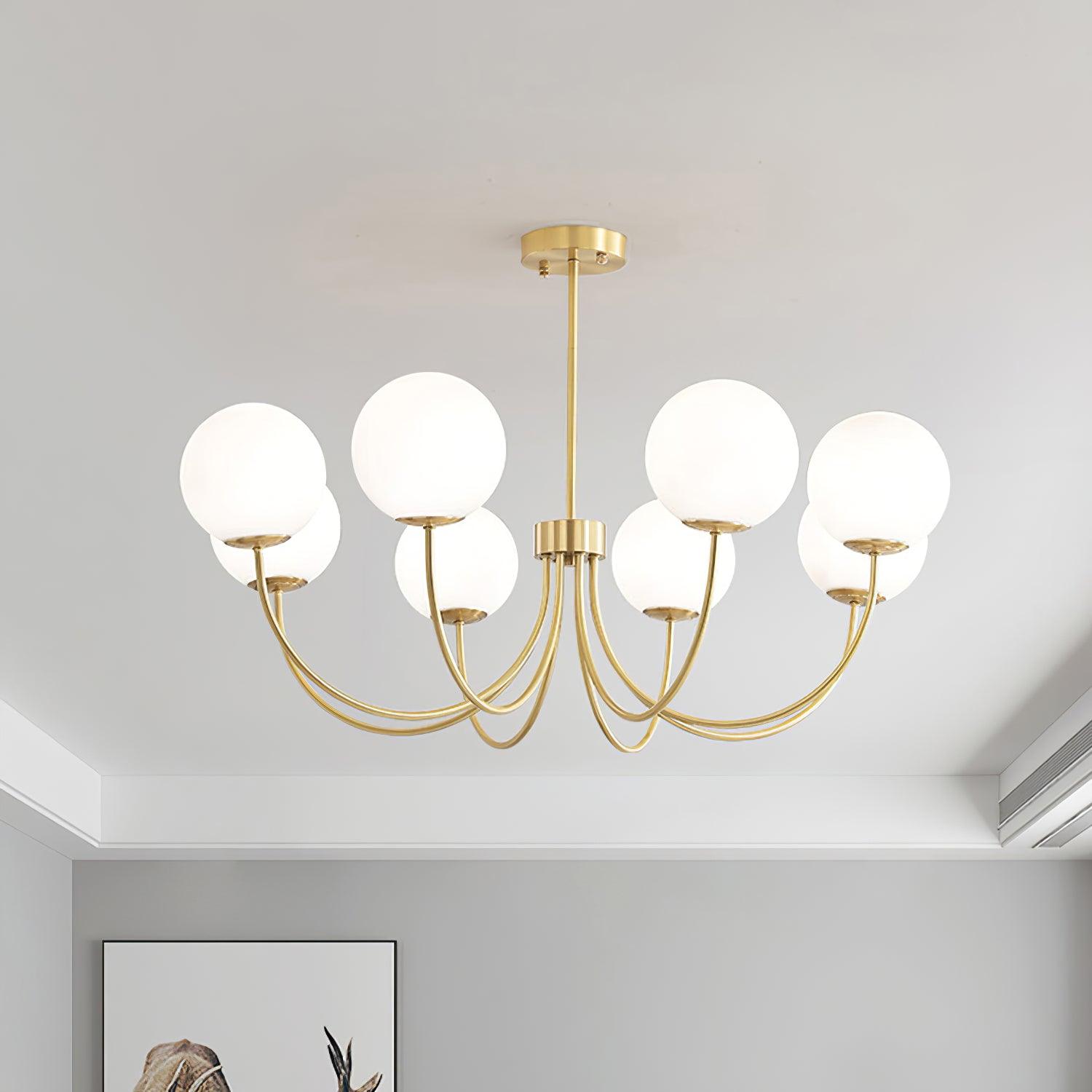 Orillia Chandelier - Blowlighting