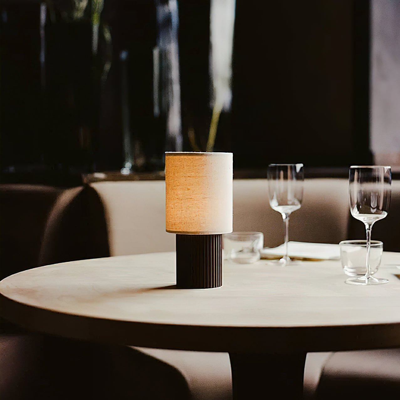 Orlo Ribbed Table Lamp - Blowlighting