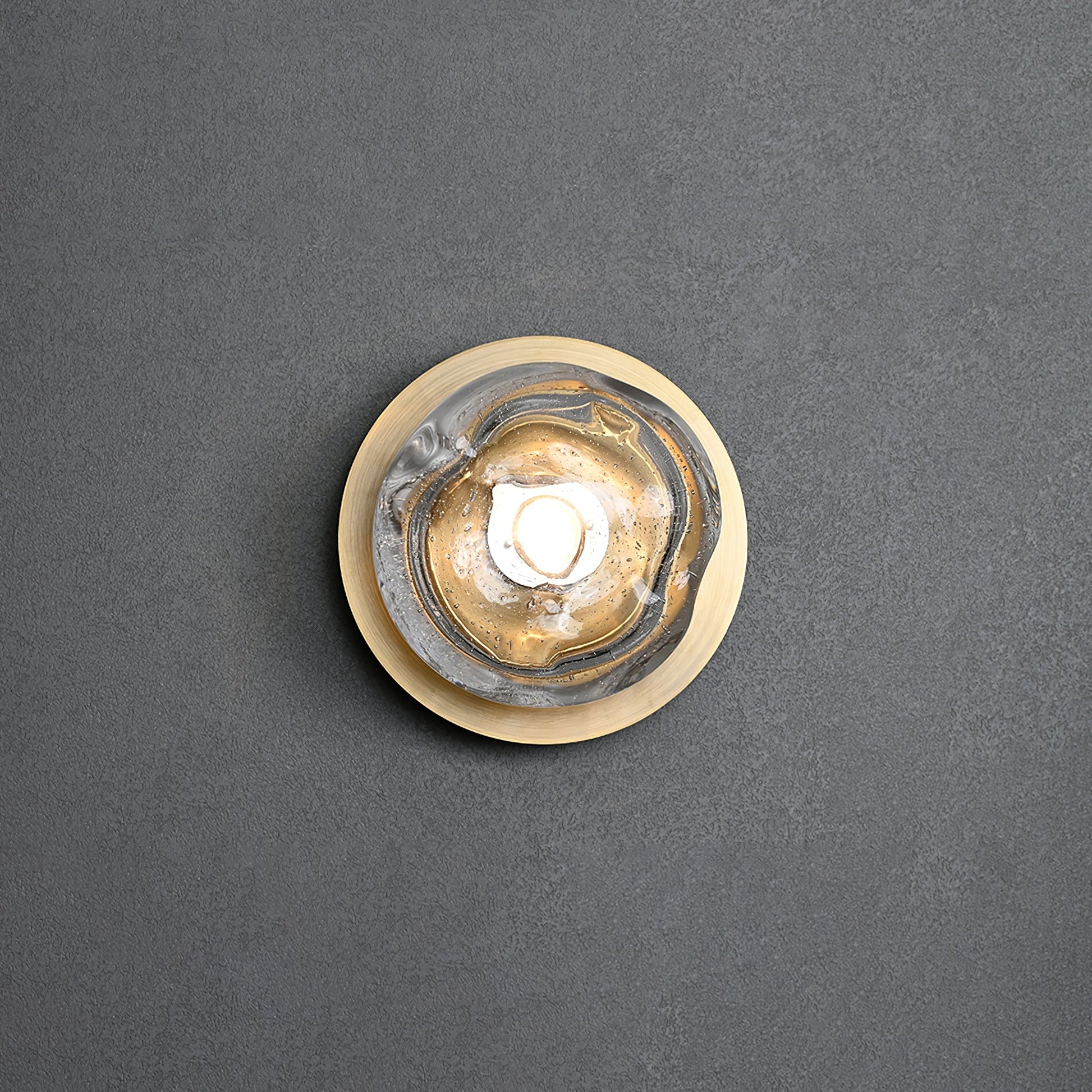 Orrin Molten Glass Wall Light - Blowlighting