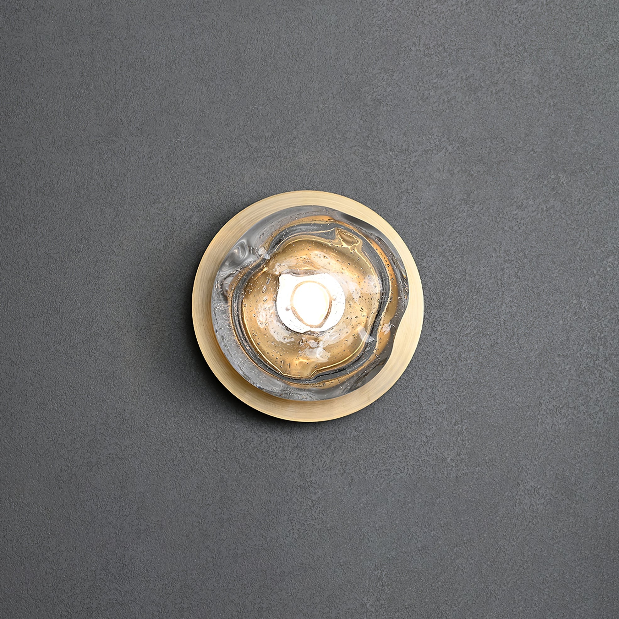 Orrin Molten Glass Wall Light - Blowlighting
