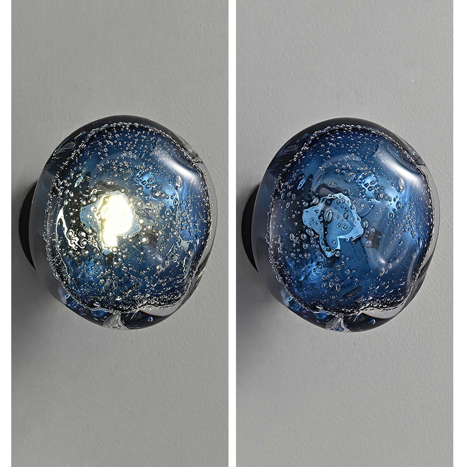 Orrin Molten Glass Wall Light - Blowlighting