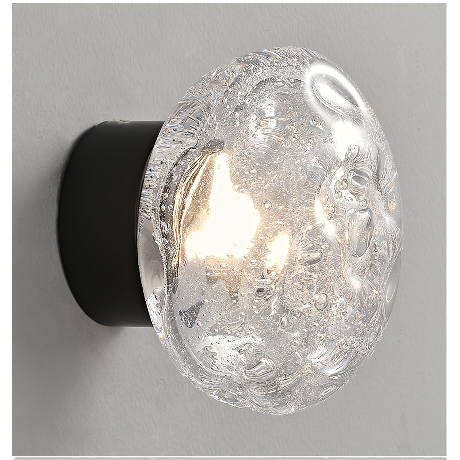 Orrin Molten Glass Wall Light - Blowlighting