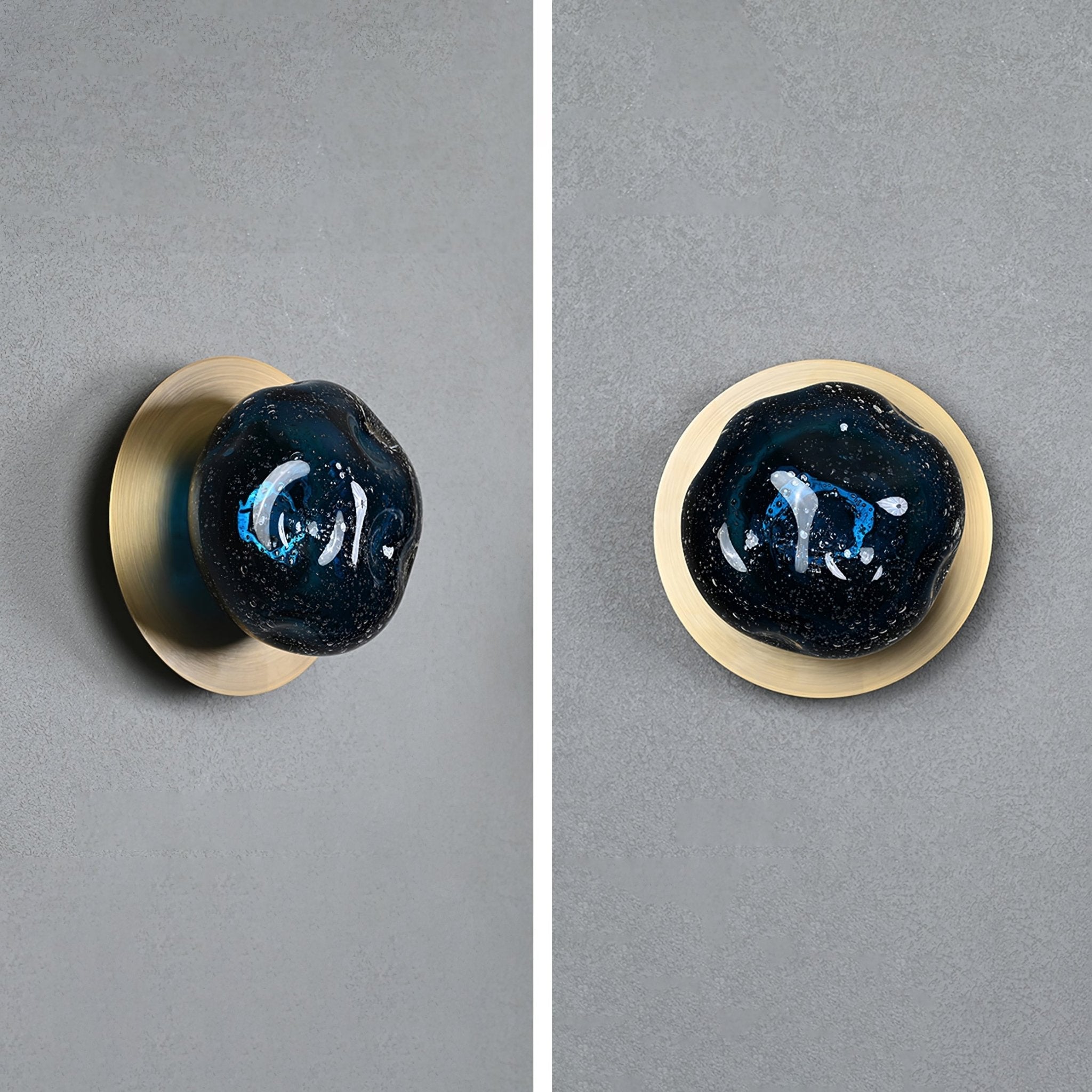 Orrin Molten Glass Wall Light - Blowlighting