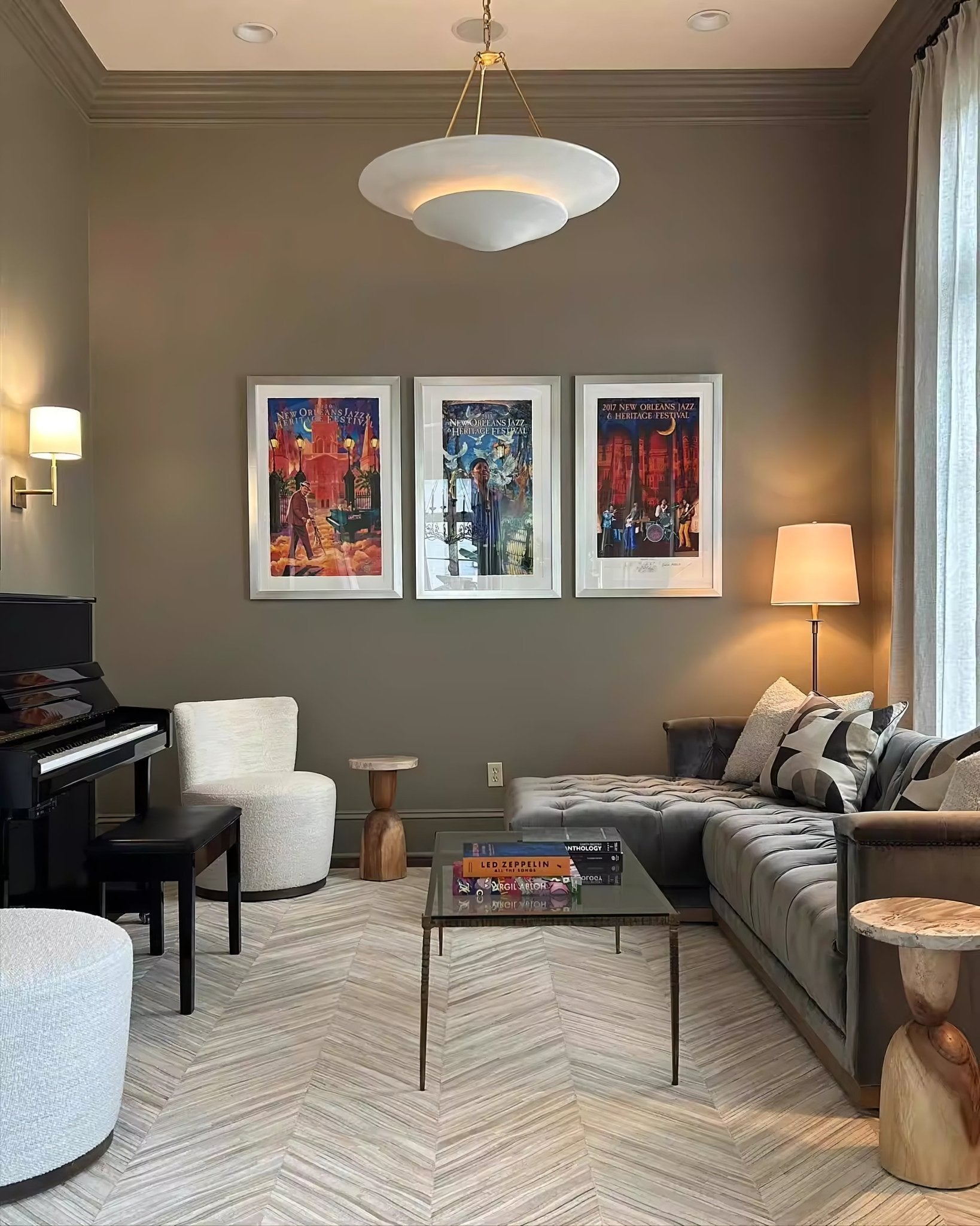 Lunara Modern Plaster Pendant Light - Blowlighting