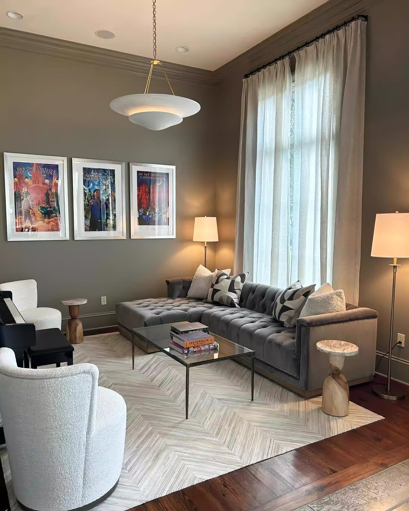 Lunara Modern Plaster Pendant Light - Blowlighting