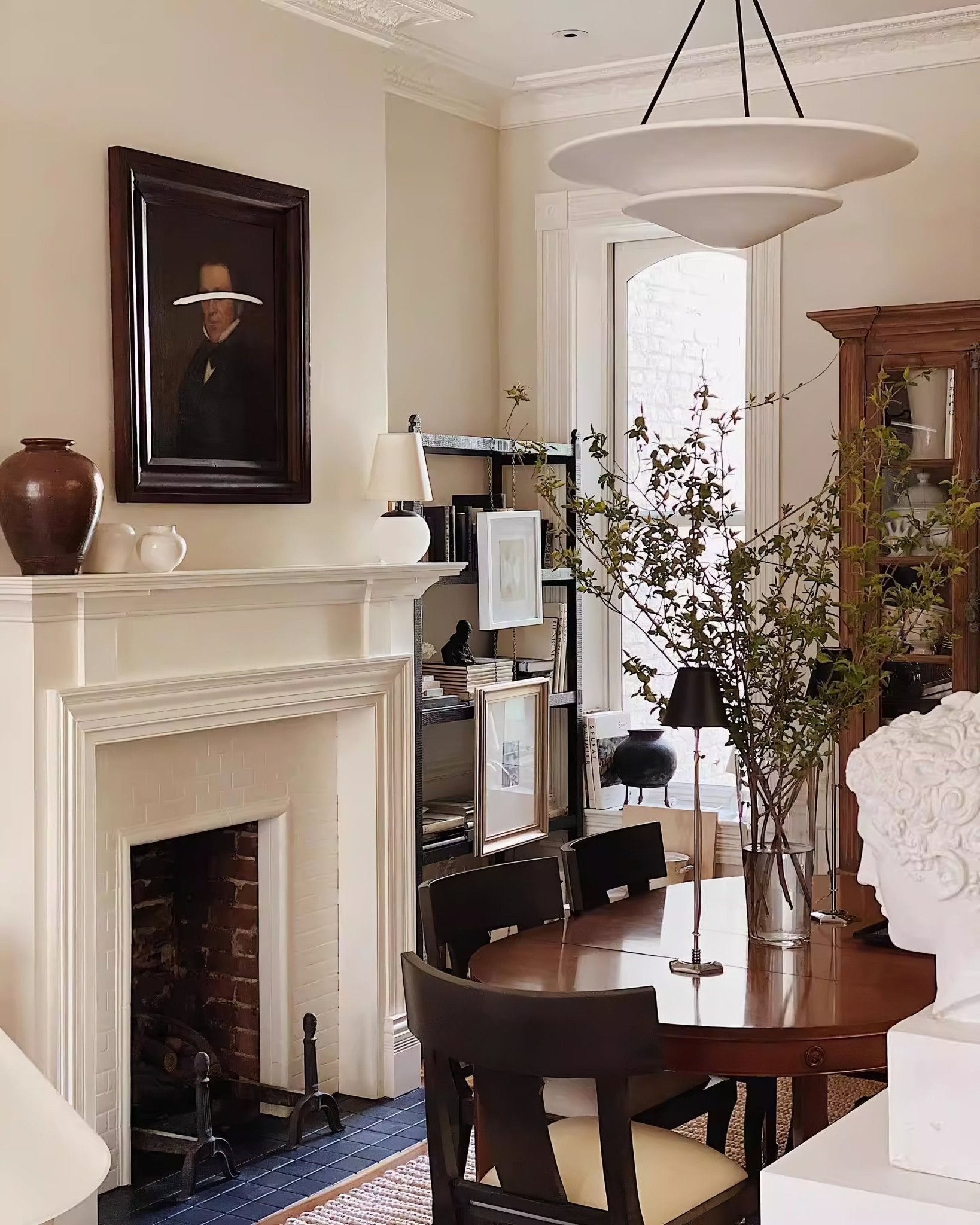 Lunara Modern Plaster Pendant Light - Blowlighting