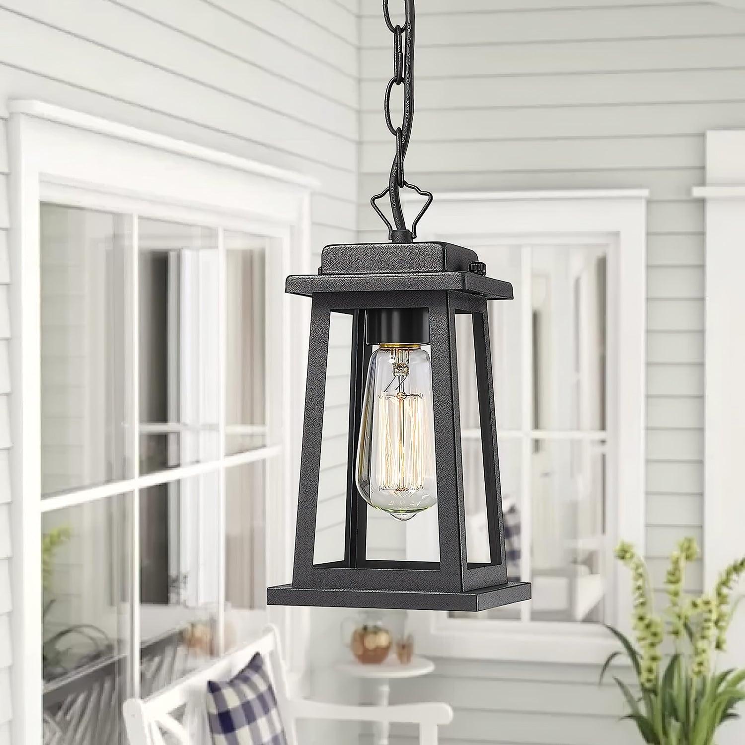 Ray Outdoor Lantern Pendant Light - Blowlighting