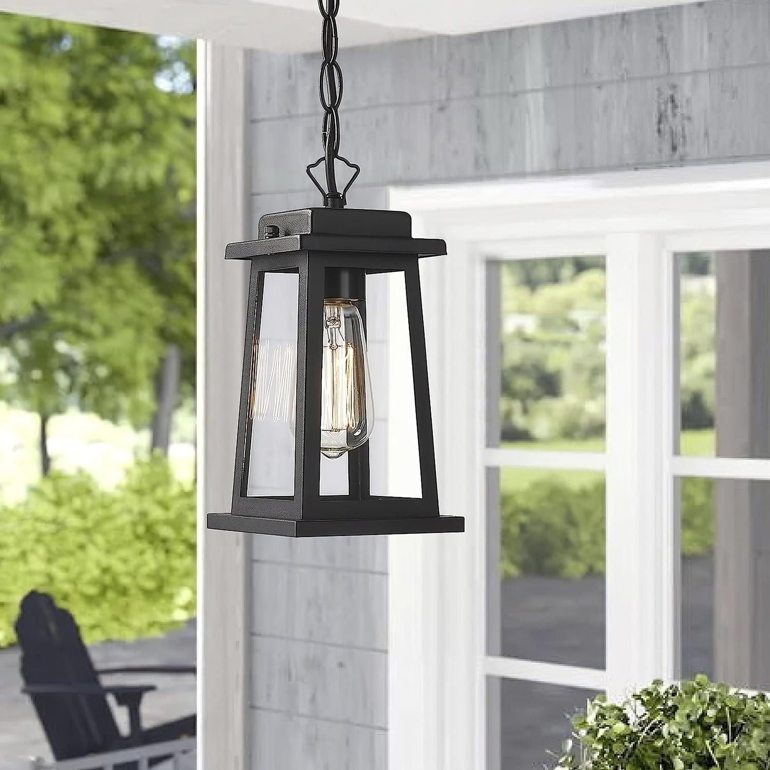 Ray Outdoor Lantern Pendant Light - Blowlighting