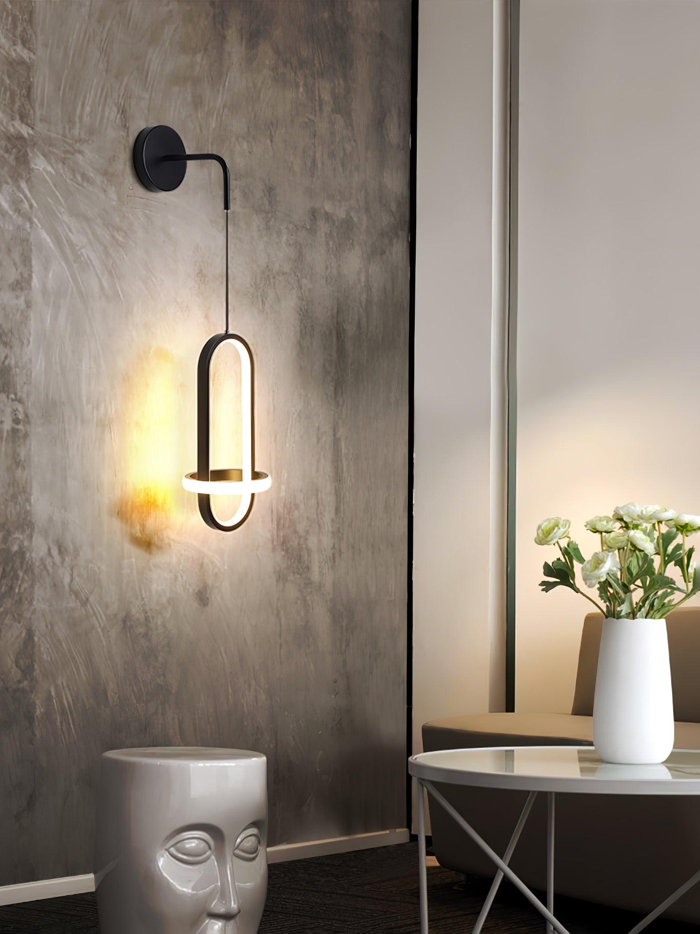 Oval Brass Wall Light - Blowlighting