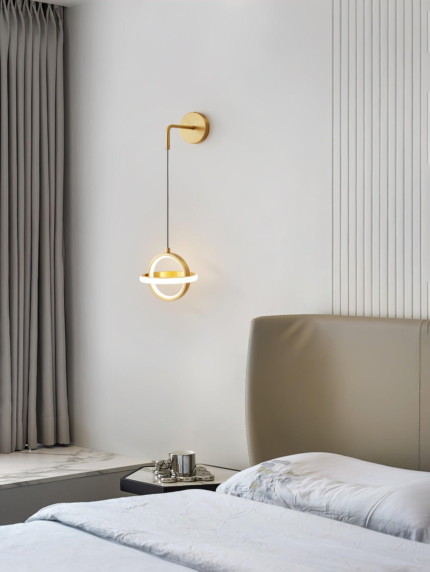 Oval Brass Wall Light - Blowlighting