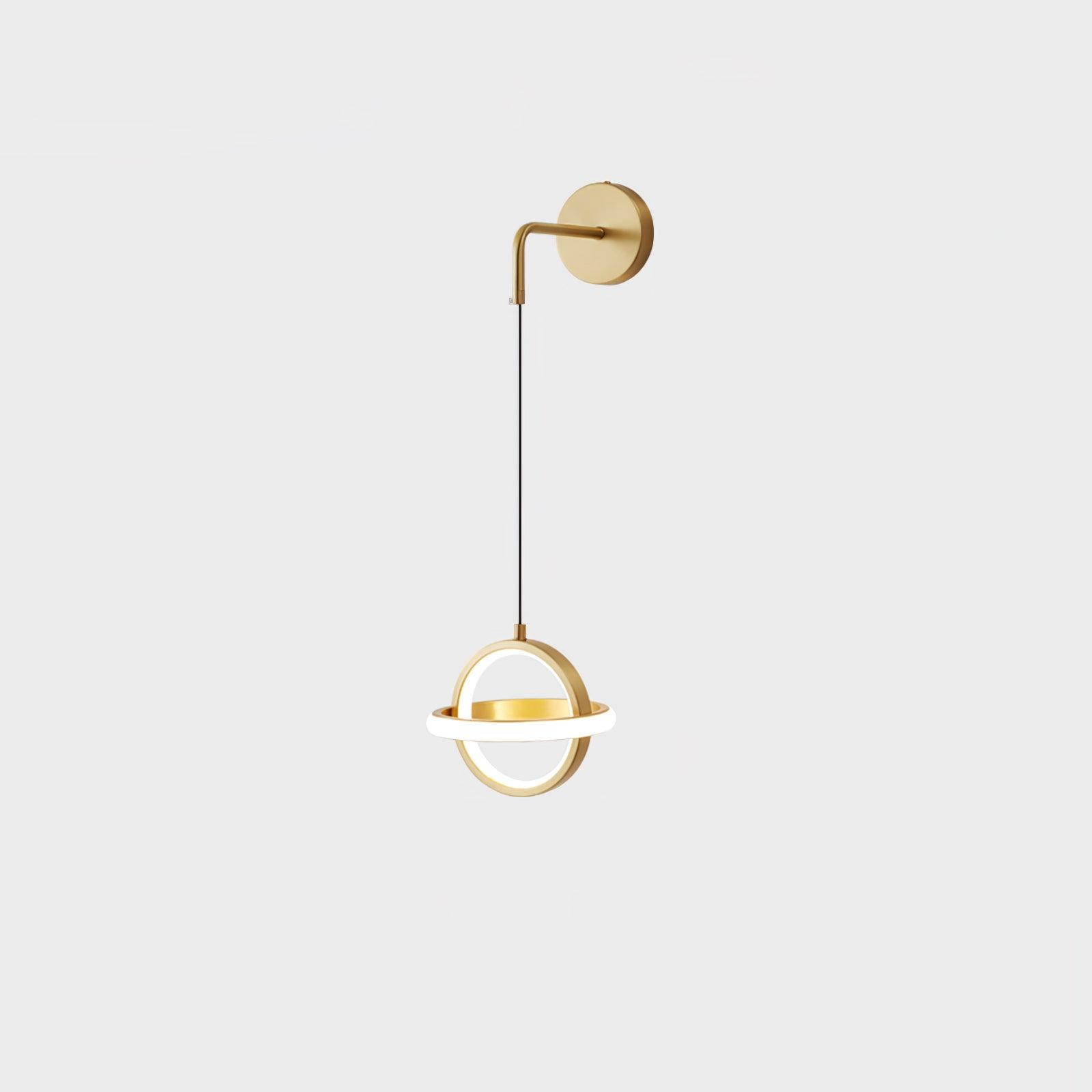 Oval Brass Wall Light - Blowlighting