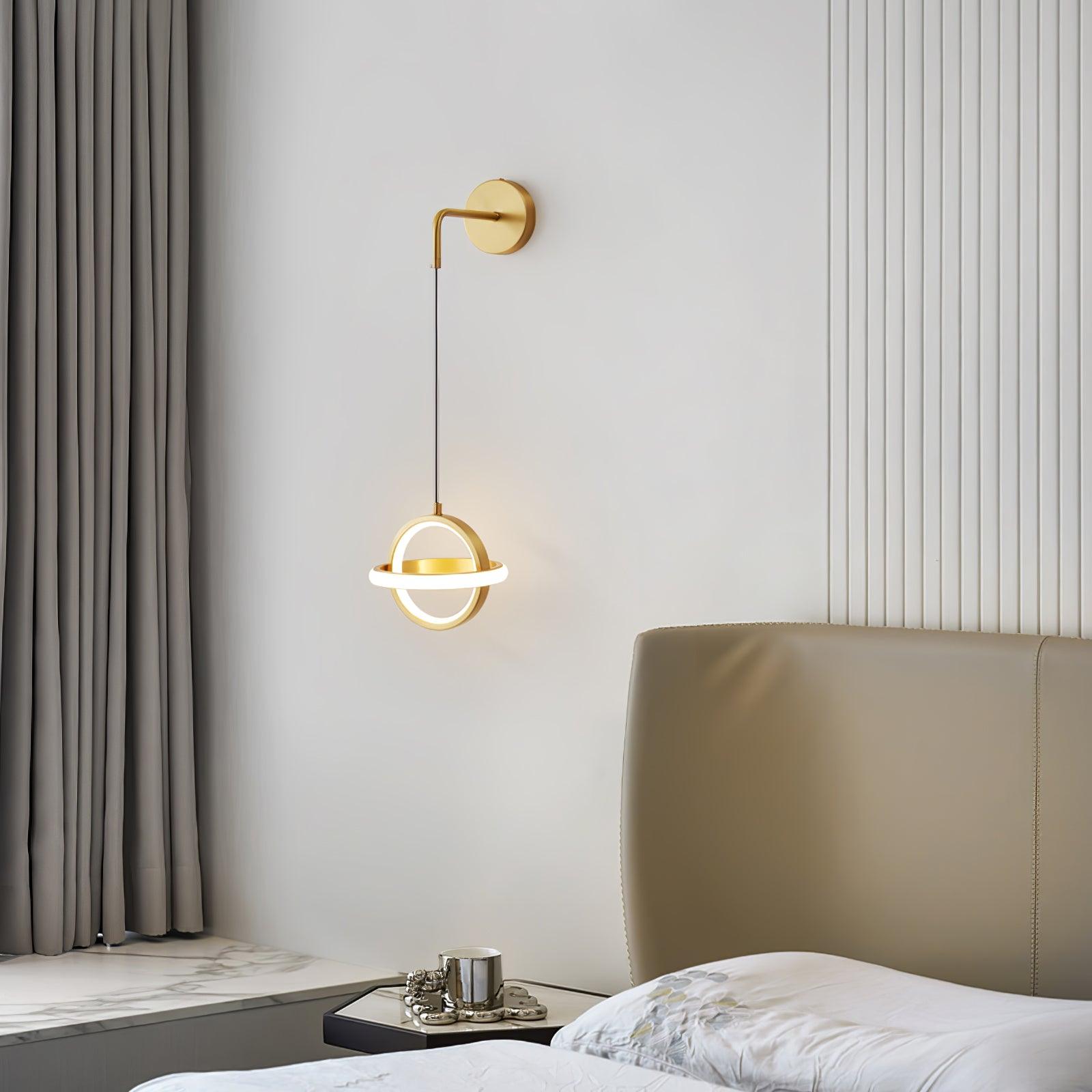 Oval Brass Wall Light - Blowlighting