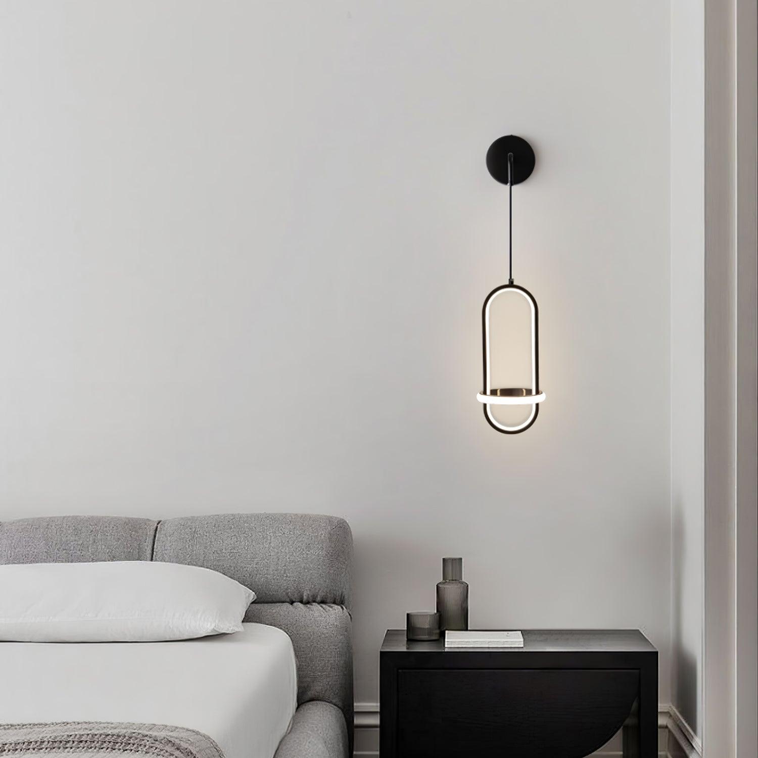 Oval Brass Wall Light - Blowlighting