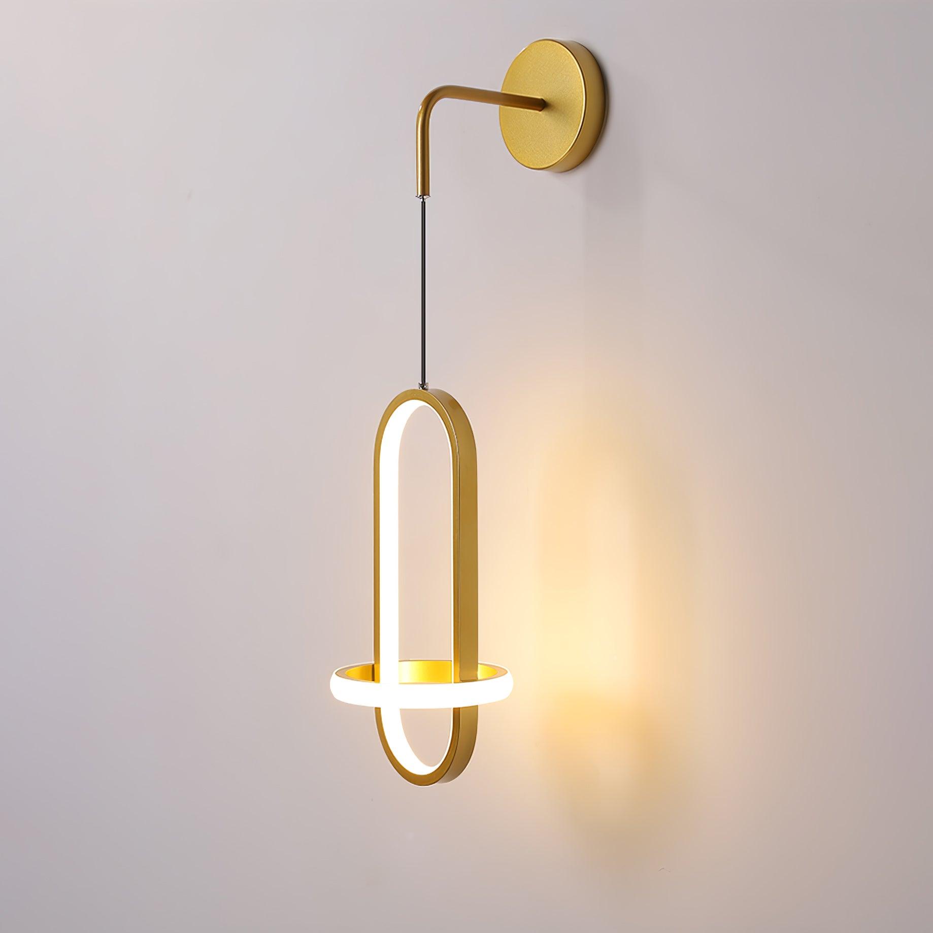 Oval Brass Wall Light - Blowlighting