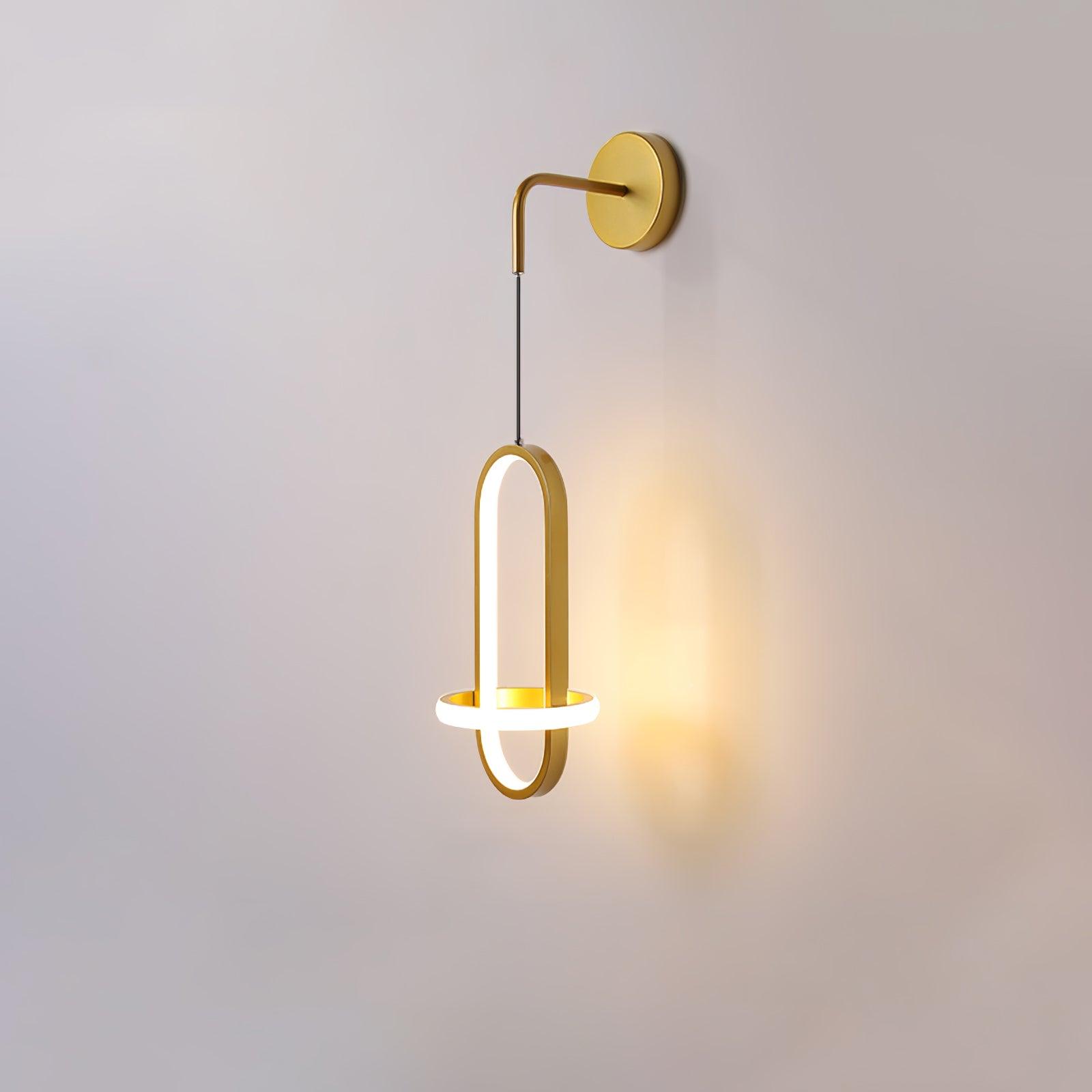 Oval Brass Wall Light - Blowlighting
