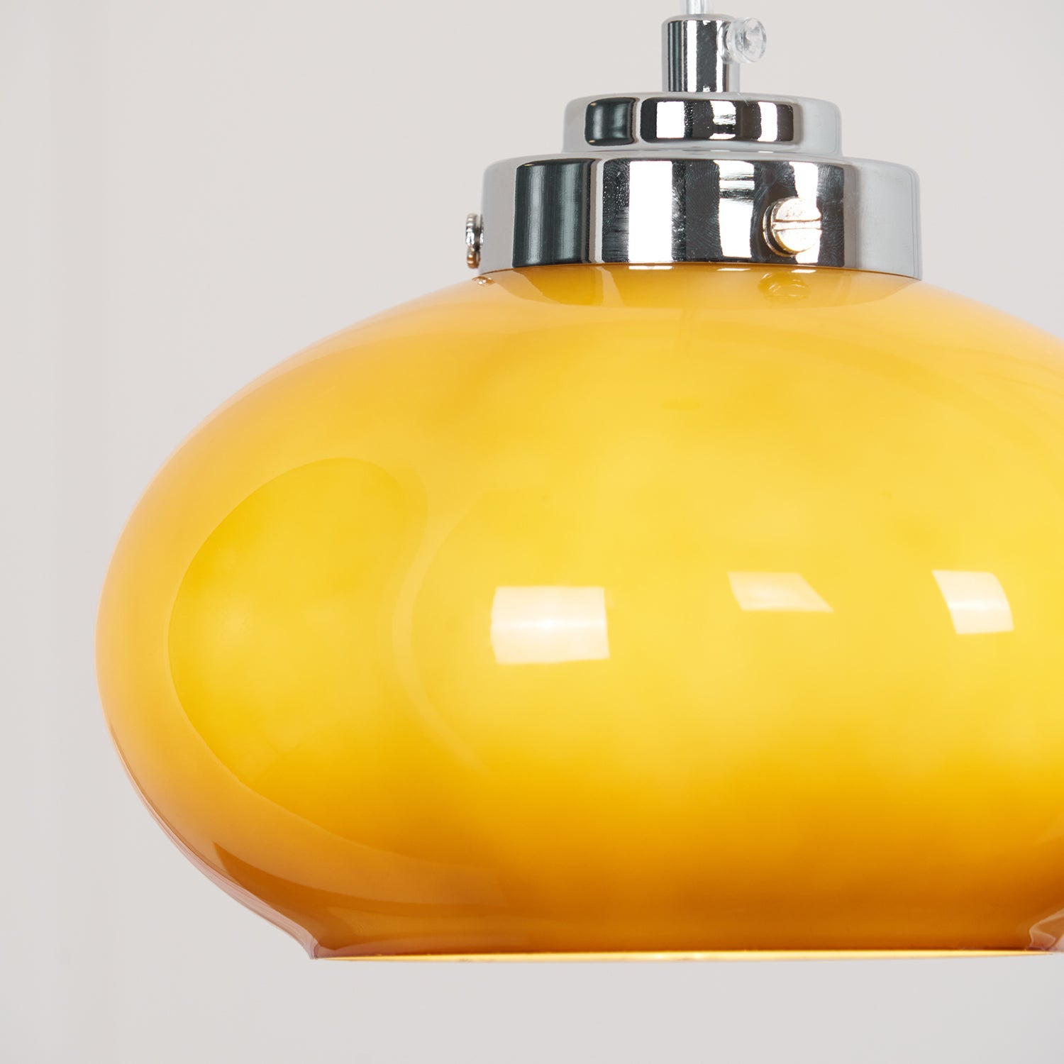 Oval Persimmon Pendant Light - Blowlighting