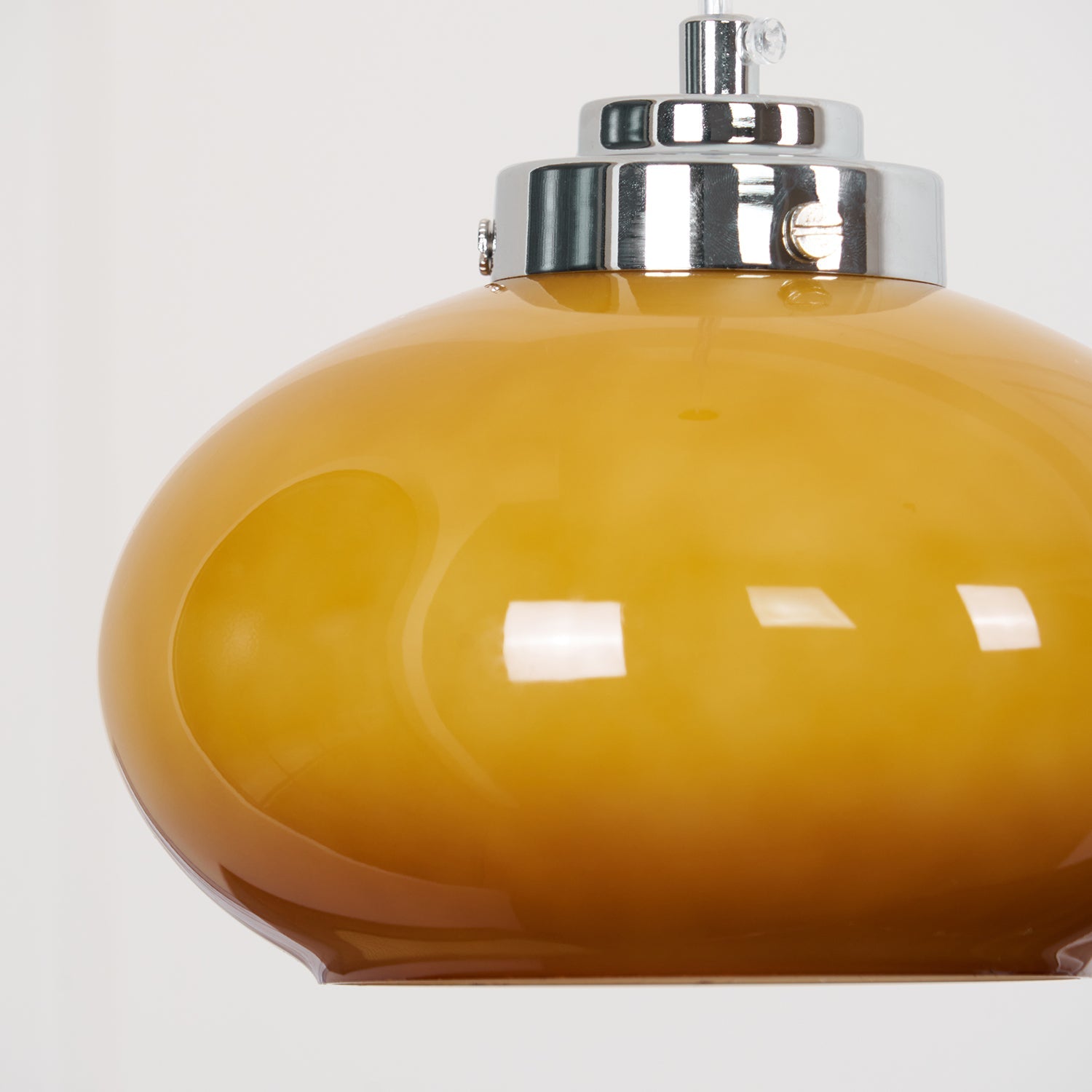 Oval Persimmon Pendant Light - Blowlighting