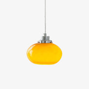 Oval Persimmon Pendant Light - Blowlighting