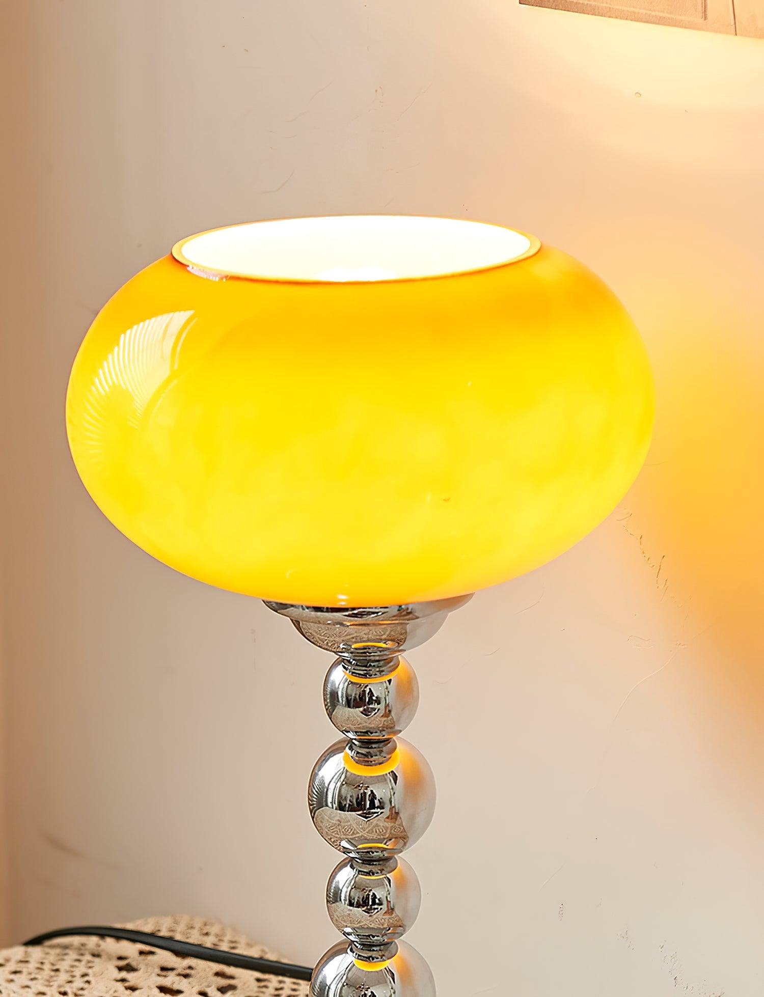 Oval Persimmon Table Light - Blowlighting