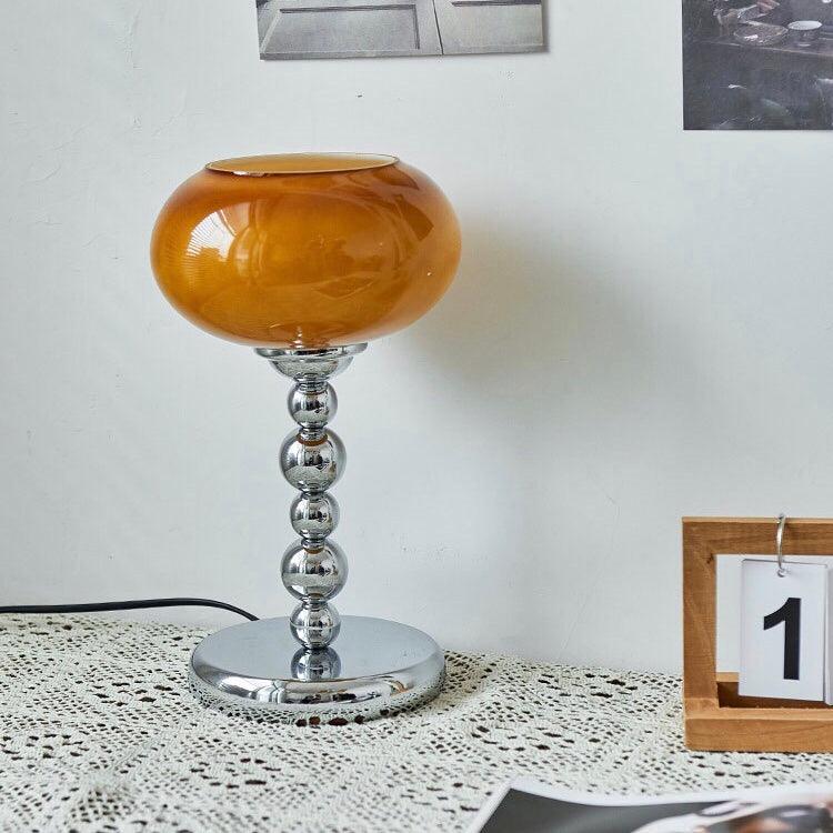 Oval Persimmon Table Light - Blowlighting