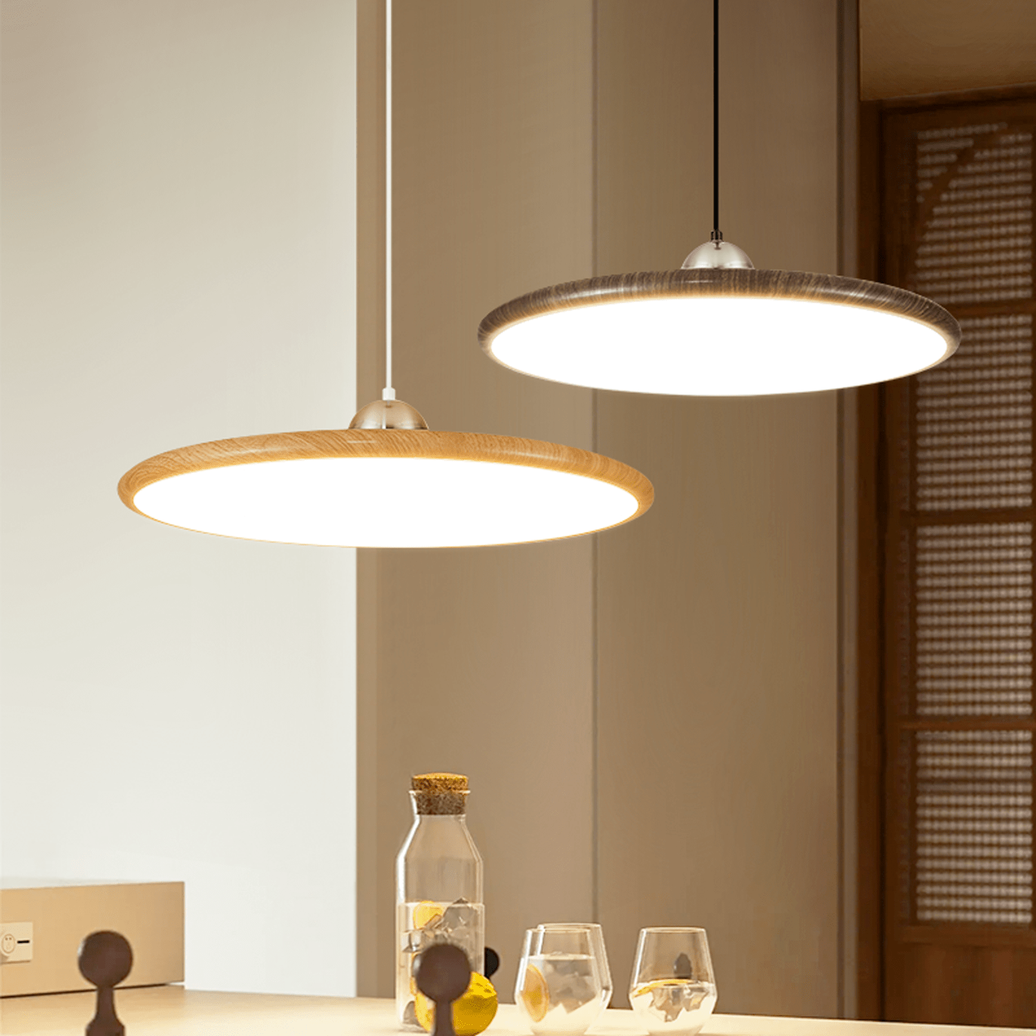 Chole Minimalist Metal Pendant Light - Blowlighting